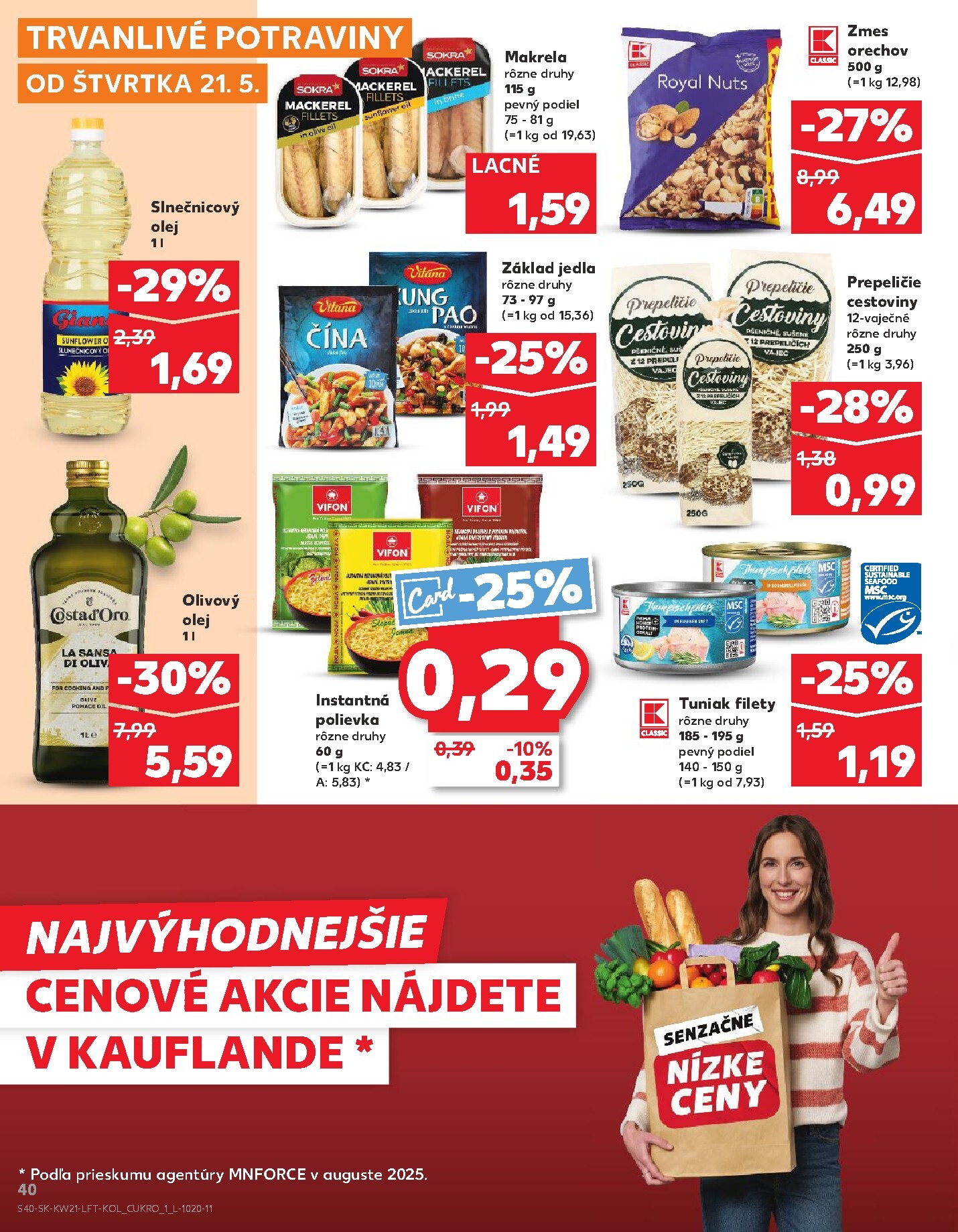 kaufland - Nový Kaufland leták od štvrtka, 21.05.2026 do stredy, 27.05.2026 - page: 40
