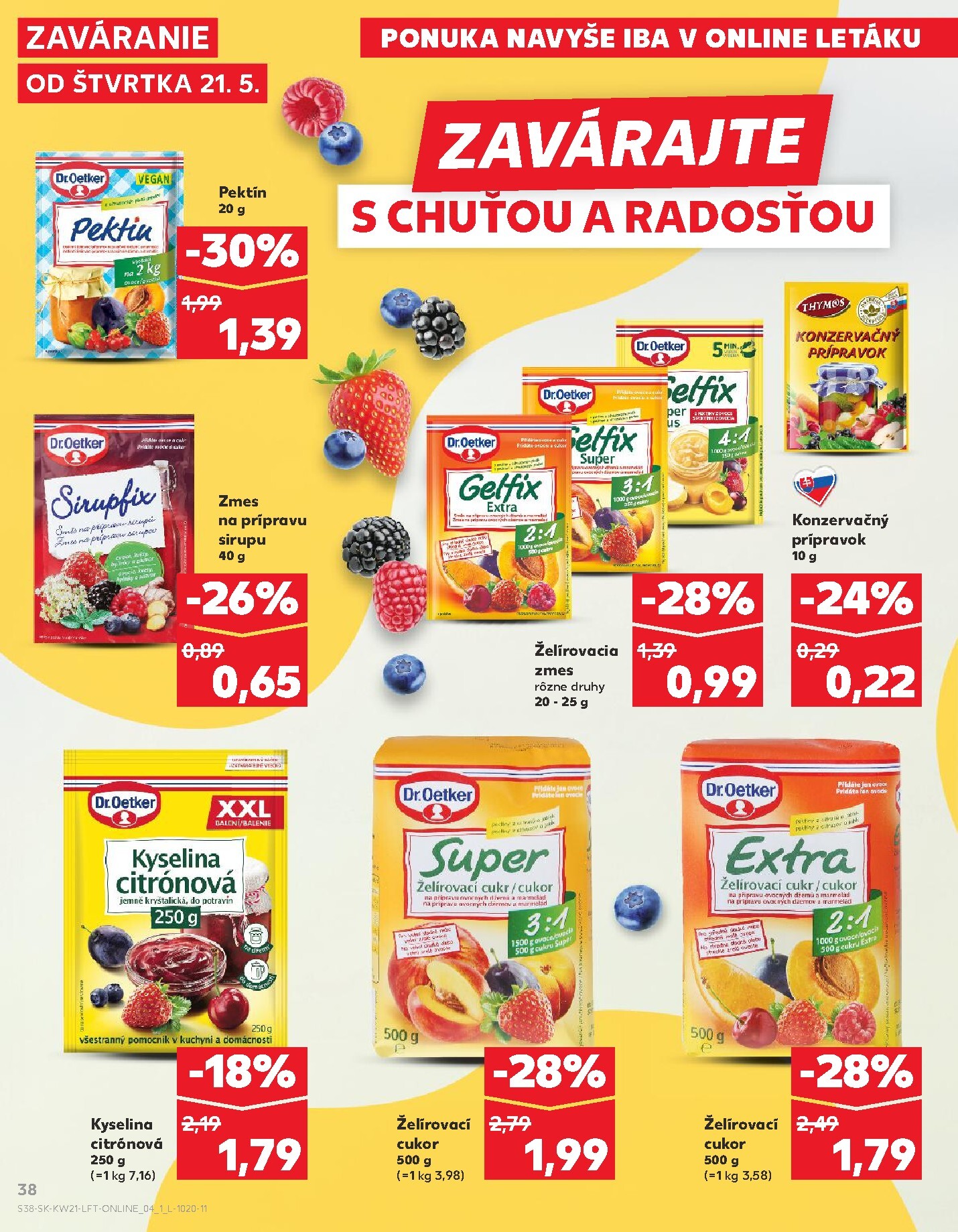 kaufland - Nový Kaufland leták od štvrtka, 21.05.2026 do stredy, 27.05.2026 - page: 38