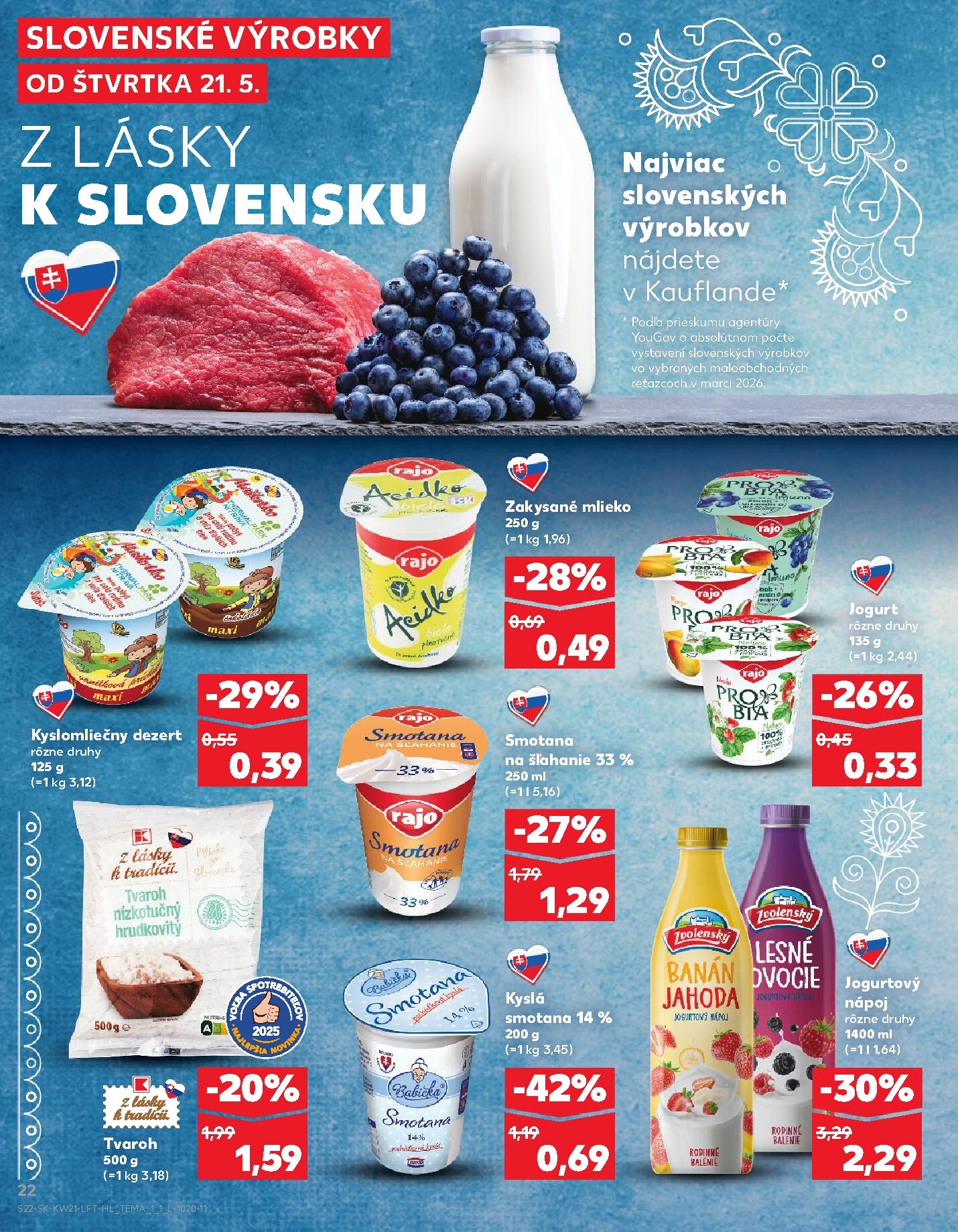 kaufland - Nový Kaufland leták od štvrtka, 21.05.2026 do stredy, 27.05.2026 - page: 22