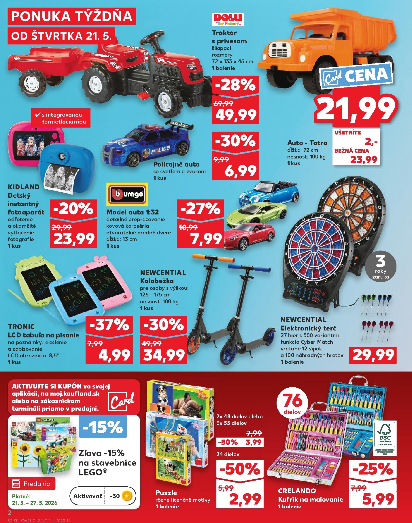 kaufland - Nový Kaufland - Deň detí leták od štvrtka, 21.05.2026 do stredy, 27.05.2026 - page: 2