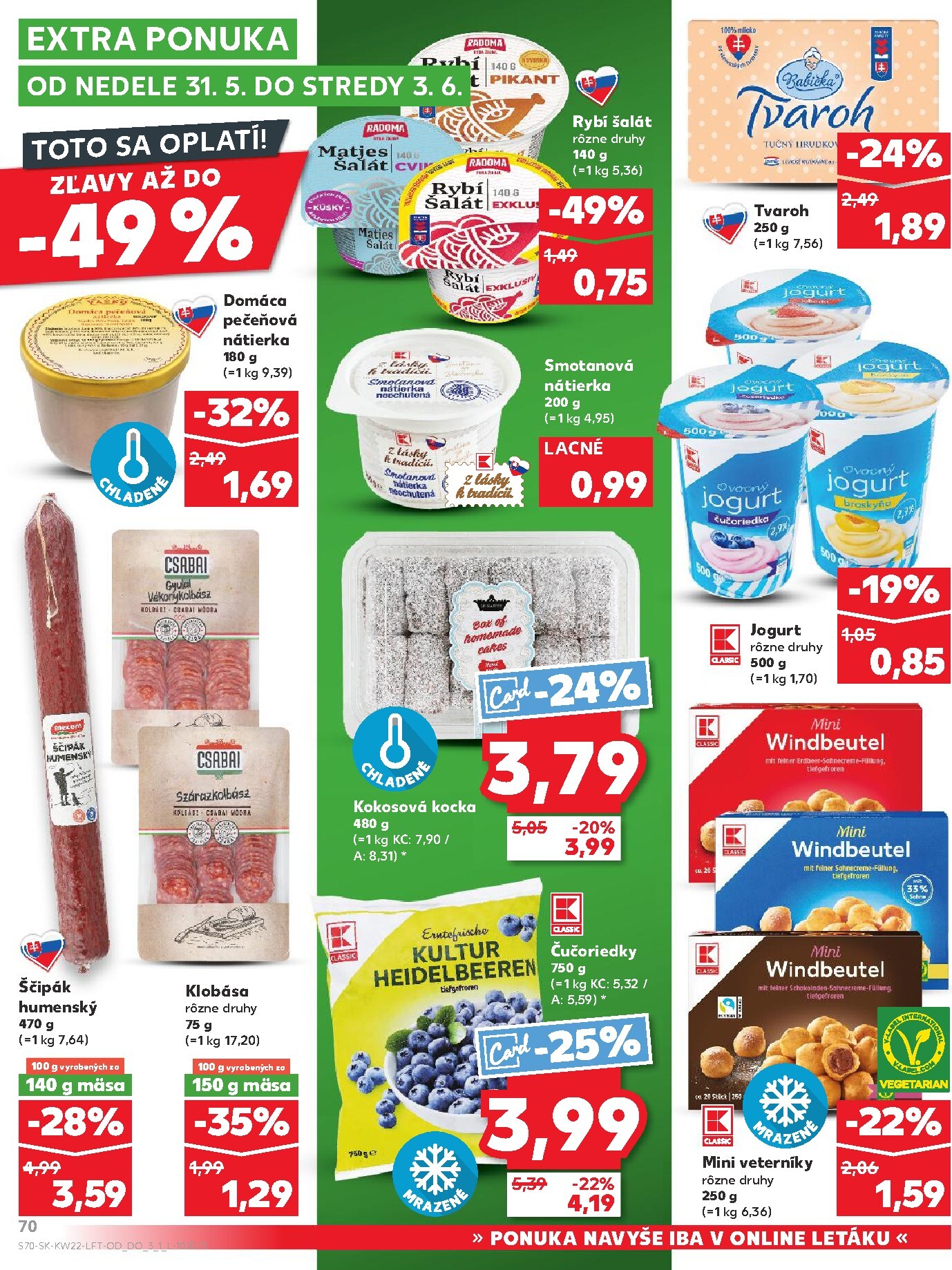 kaufland - Nový Kaufland leták od štvrtka, 28.05.2026 do stredy, 03.06.2026 - page: 70