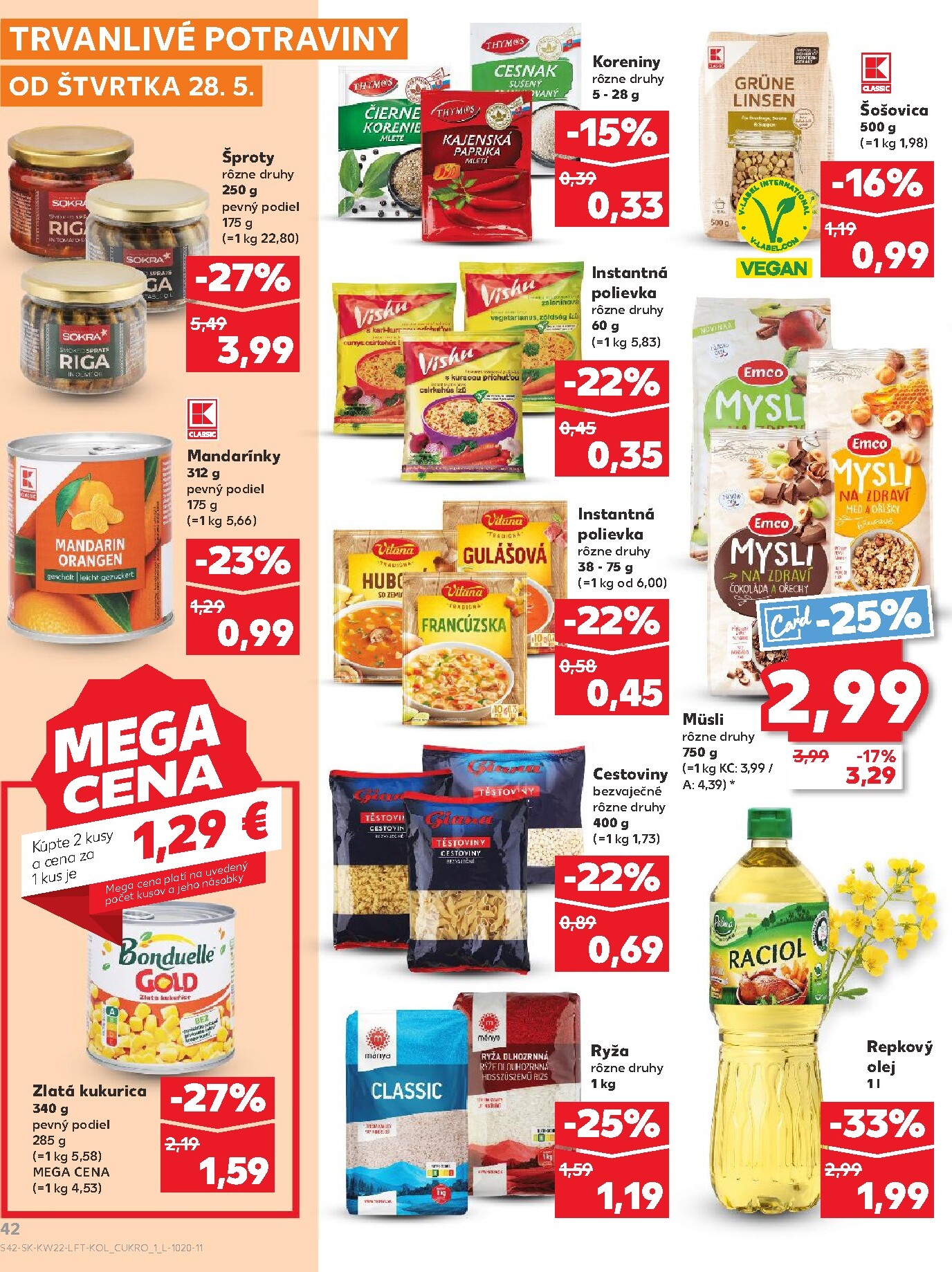 kaufland - Nový Kaufland leták od štvrtka, 28.05.2026 do stredy, 03.06.2026 - page: 42