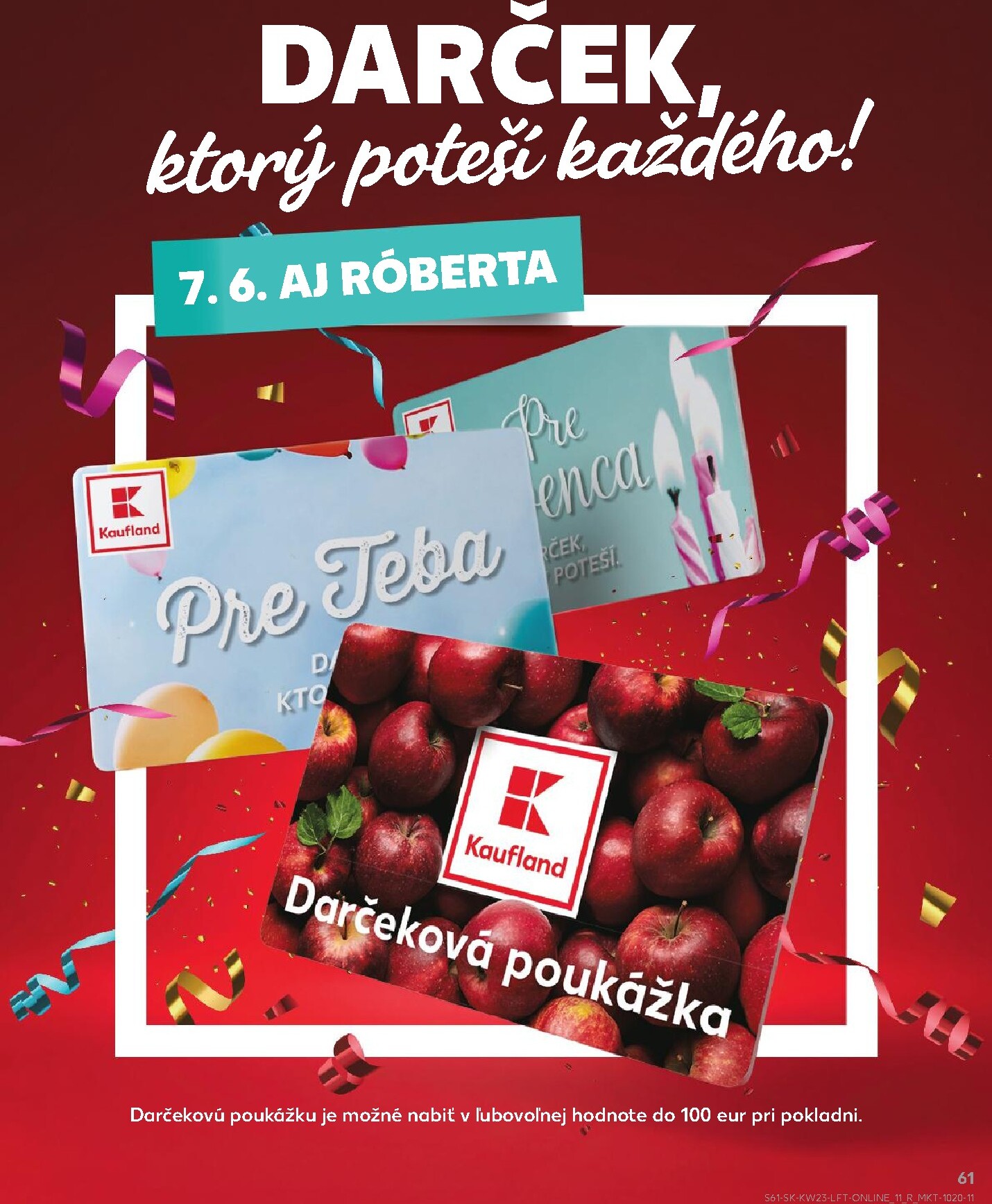 kaufland - Nový Kaufland leták od štvrtka, 04.06.2026 do stredy, 10.06.2026 - page: 61