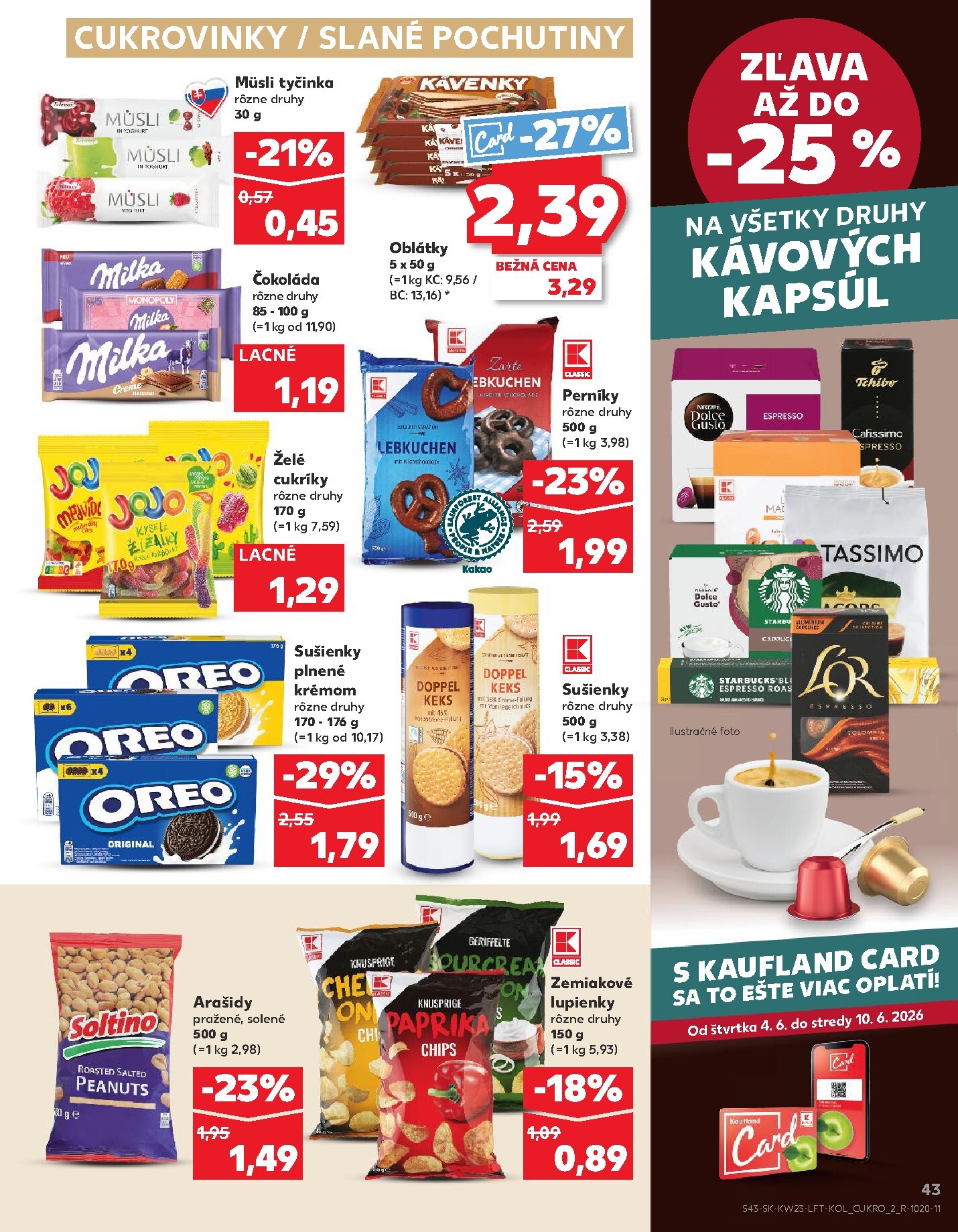kaufland - Nový Kaufland leták od štvrtka, 04.06.2026 do stredy, 10.06.2026 - page: 43