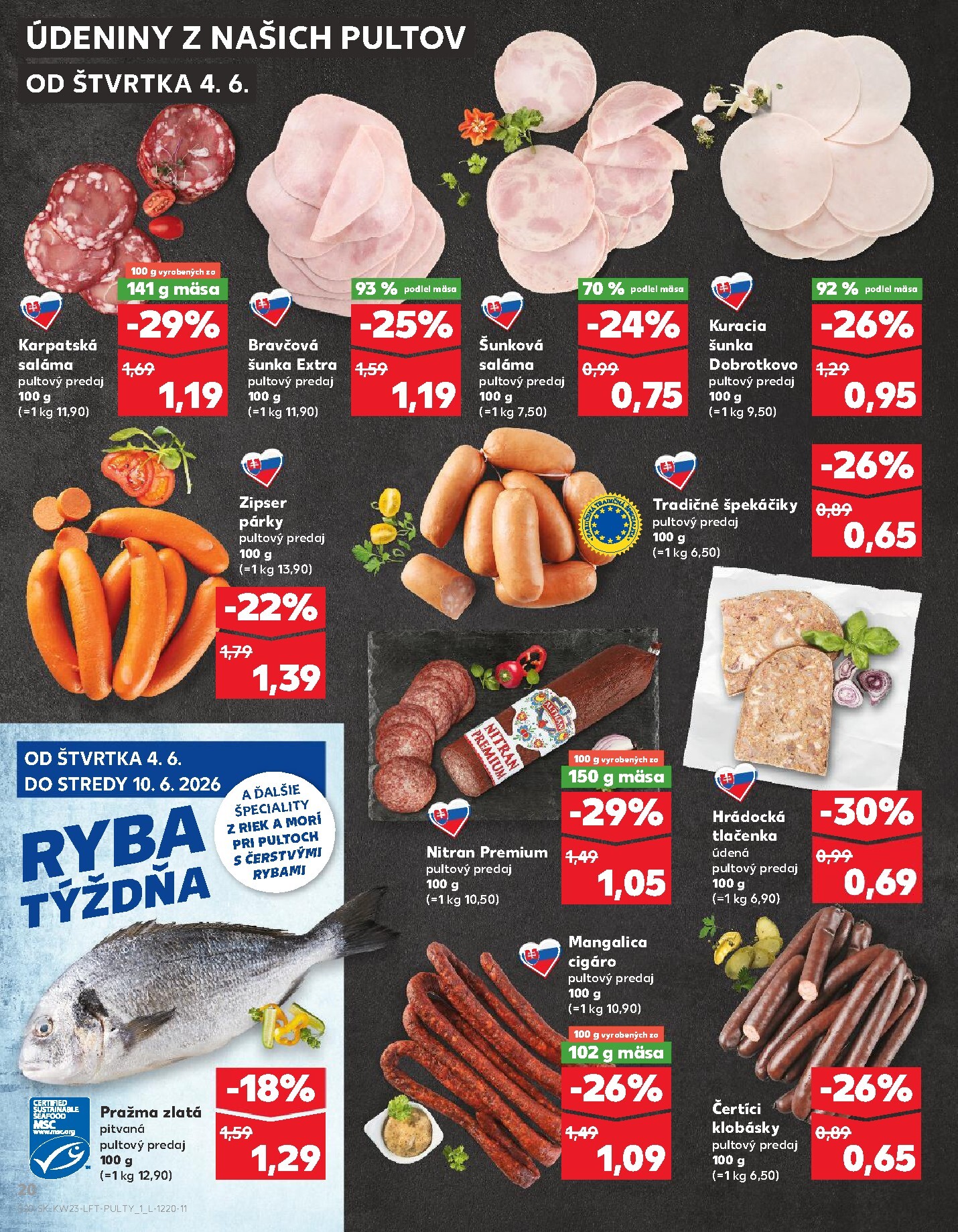 kaufland - Nový Kaufland leták od štvrtka, 04.06.2026 do stredy, 10.06.2026 - page: 20