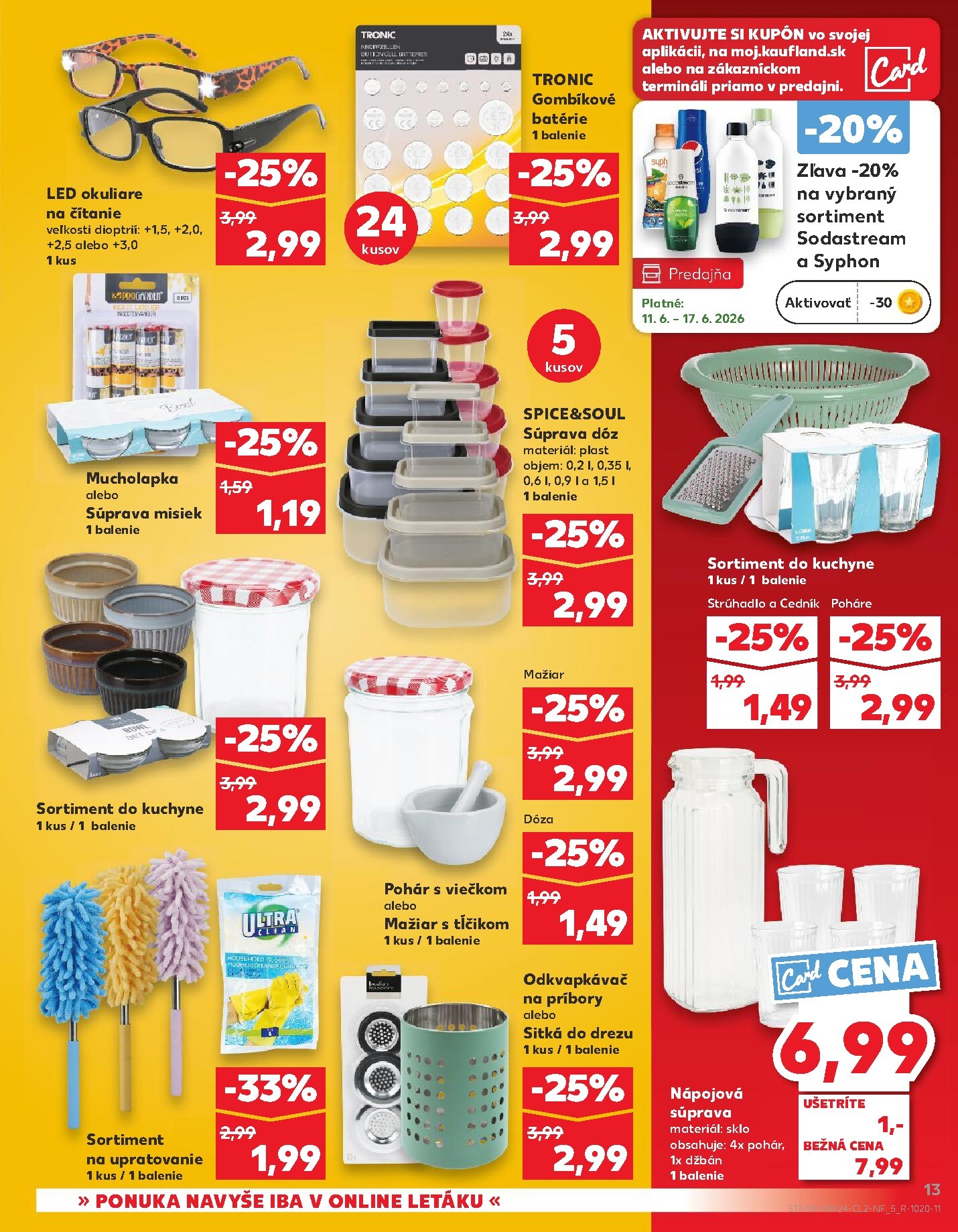 kaufland - Nový Kaufland - Ponuka týždňa leták od štvrtka, 11.06.2026 do stredy, 17.06.2026 - page: 13