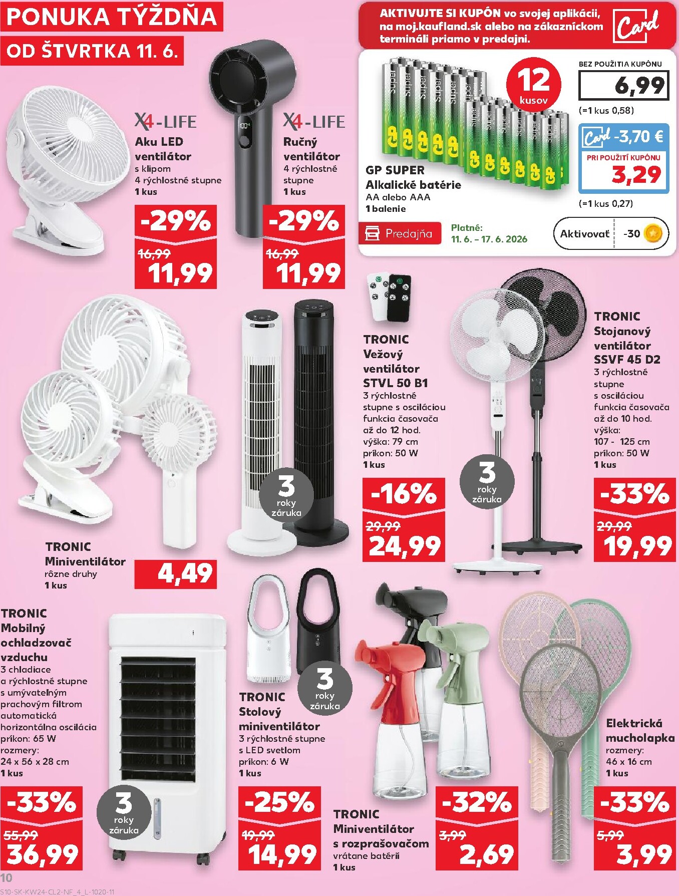 kaufland - Nový Kaufland - Ponuka týždňa leták od štvrtka, 11.06.2026 do stredy, 17.06.2026 - page: 10