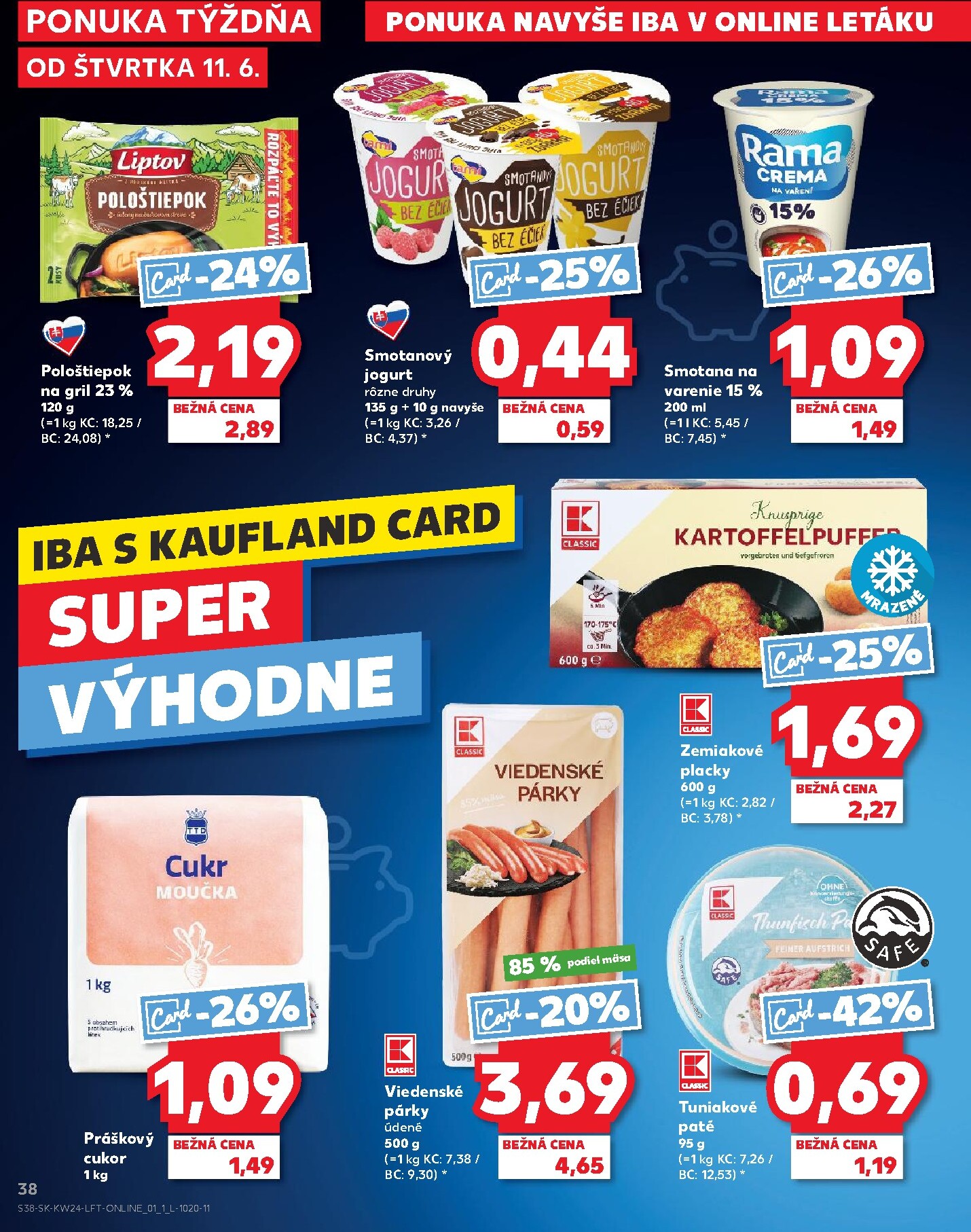 kaufland - Nový Kaufland leták od štvrtka, 11.06.2026 do stredy, 17.06.2026 - page: 38