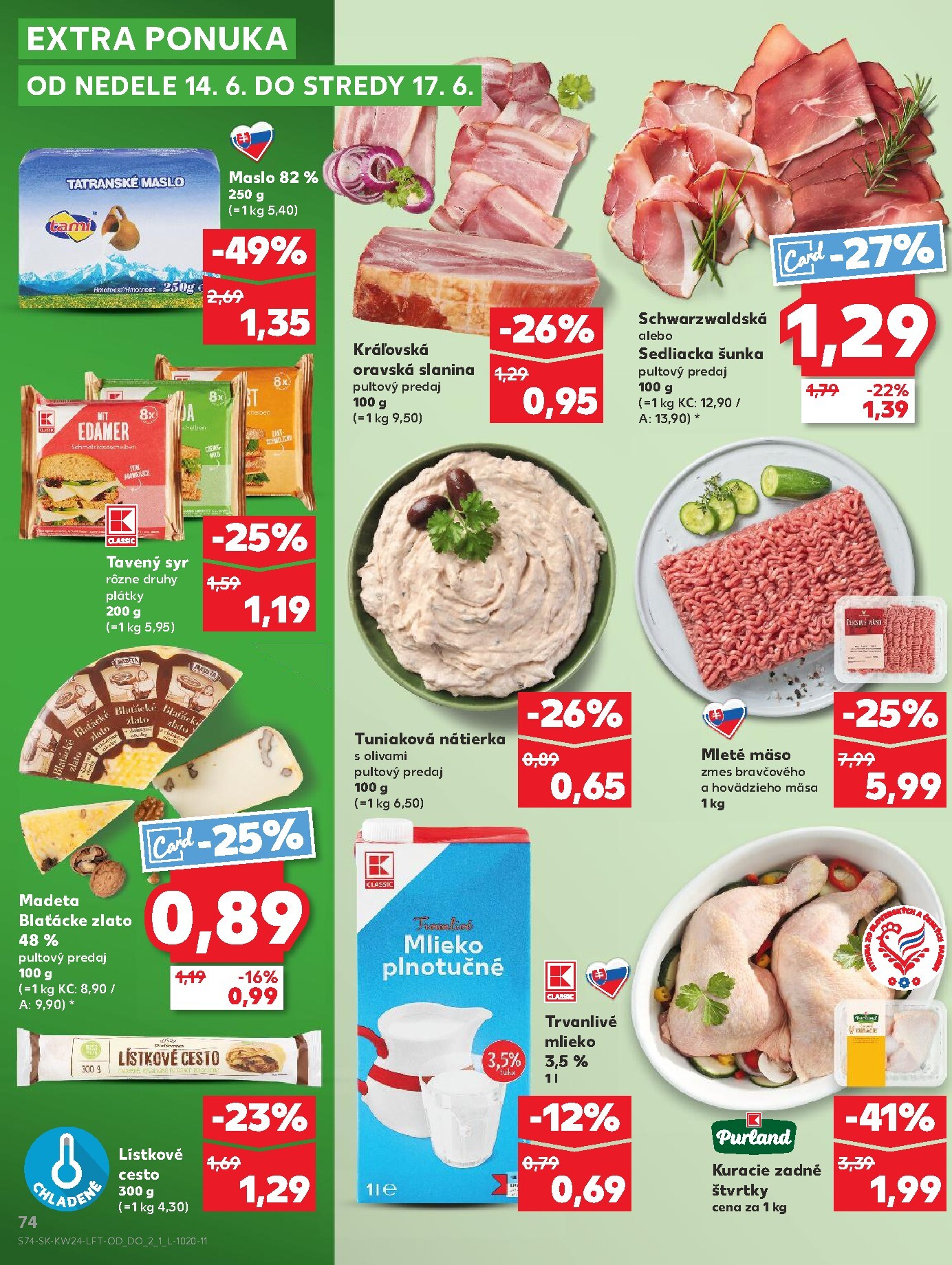 kaufland - Nový Kaufland leták od štvrtka, 11.06.2026 do stredy, 17.06.2026 - page: 74