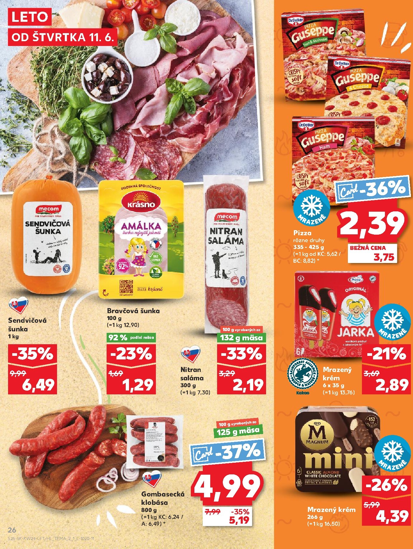 kaufland - Nový Kaufland leták od štvrtka, 11.06.2026 do stredy, 17.06.2026 - page: 26