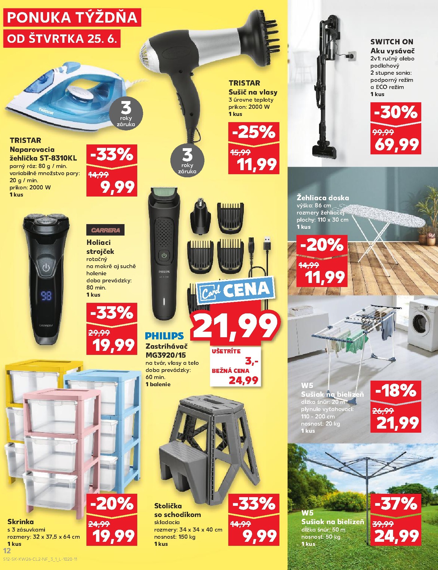 kaufland - Nový Kaufland - Letná pohoda leták od štvrtka, 25.06.2026 do stredy, 01.07.2026 - page: 12