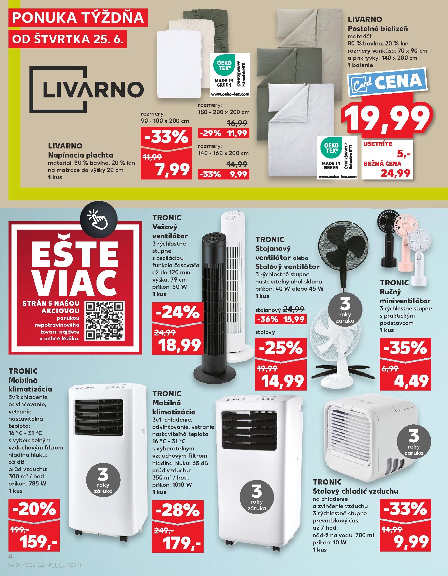 kaufland - Nový Kaufland - Letná pohoda leták od štvrtka, 25.06.2026 do stredy, 01.07.2026 - page: 4