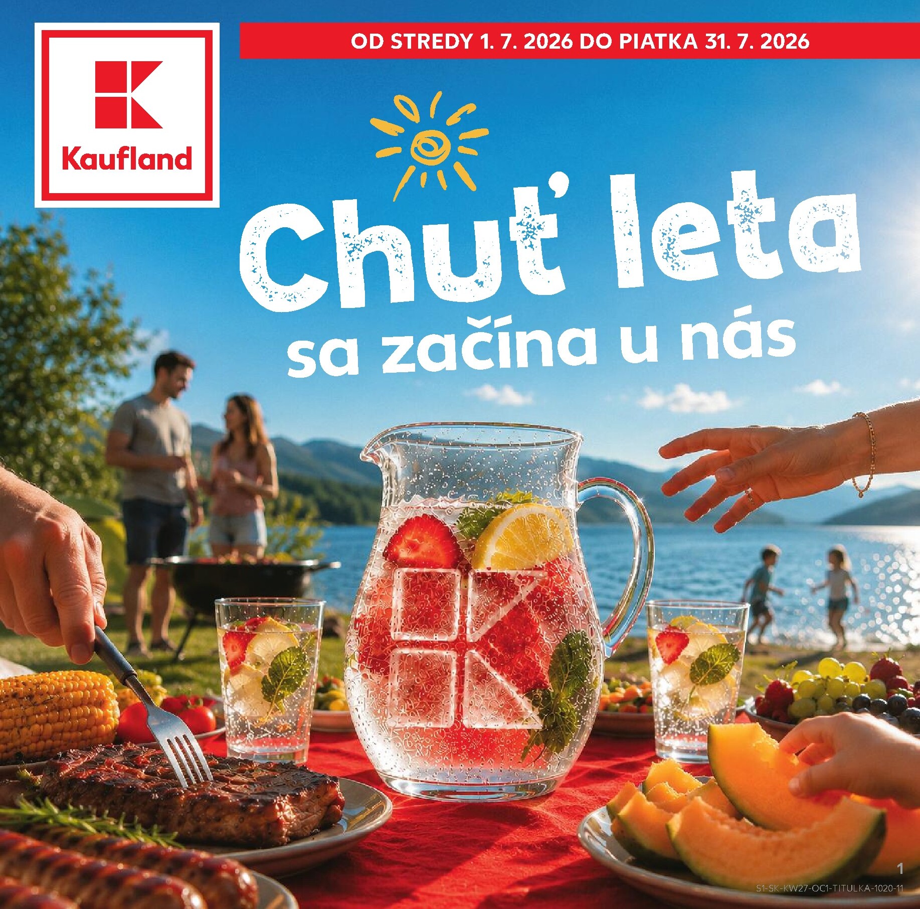 kaufland - Nový Kaufland leták od stredy, 01.07.2026 do piatku, 31.07.2026 - page: 1