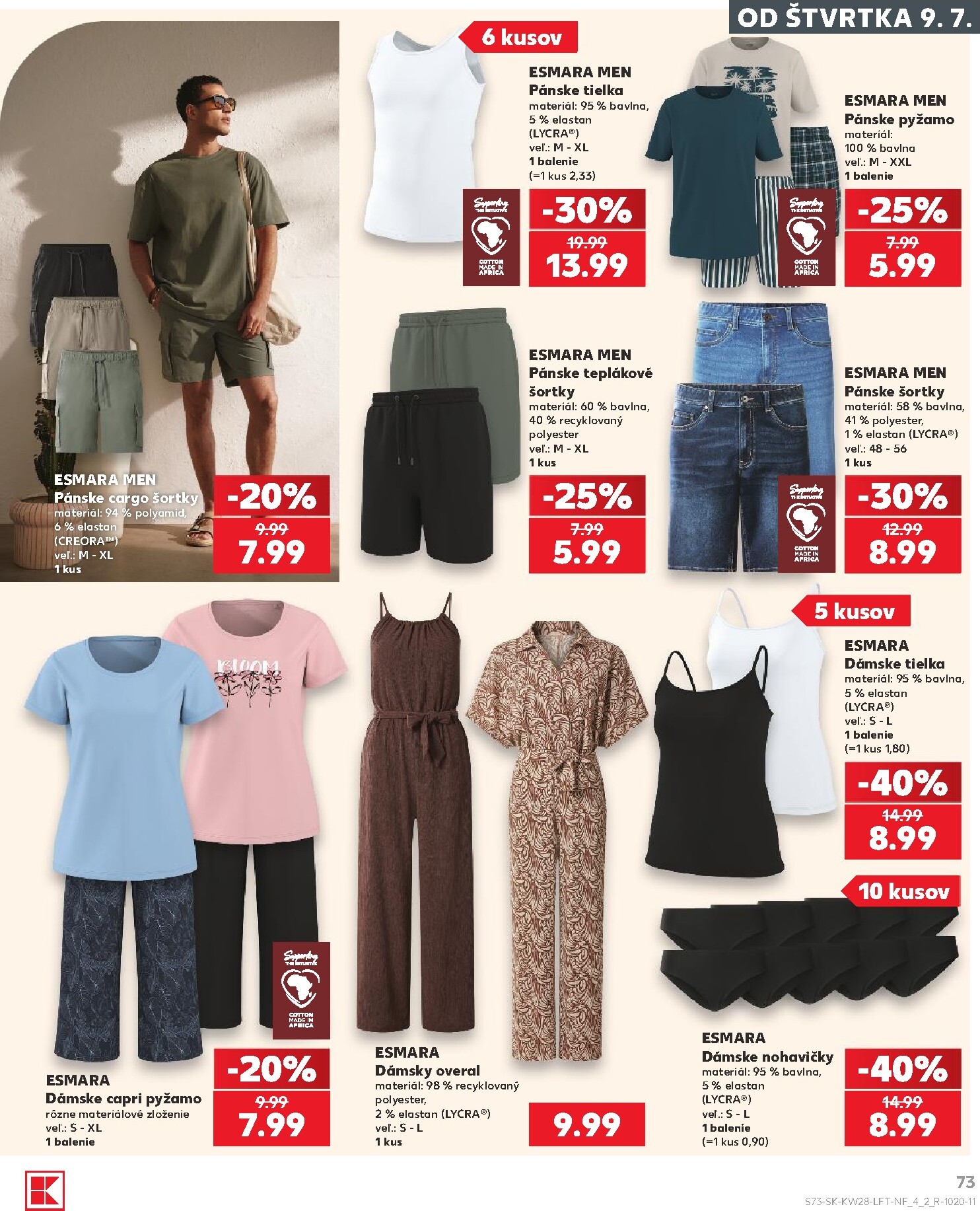 kaufland - Nový Kaufland leták od štvrtka, 09.07.2026 do stredy, 15.07.2026 - page: 73
