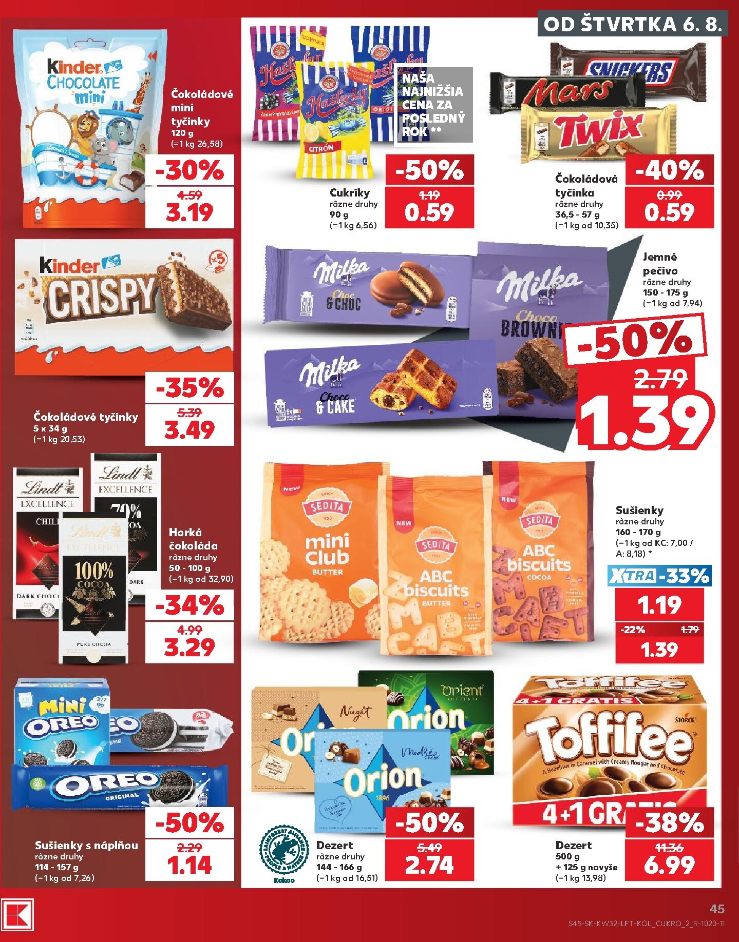 kaufland - Nový Kaufland leták od štvrtka, 06.08.2026 do stredy, 12.08.2026 - page: 45