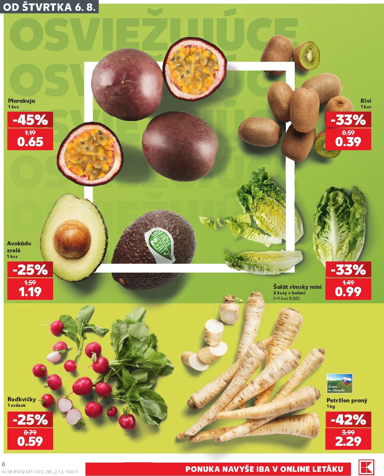 kaufland - Nový Kaufland leták od štvrtka, 06.08.2026 do stredy, 12.08.2026 - page: 6