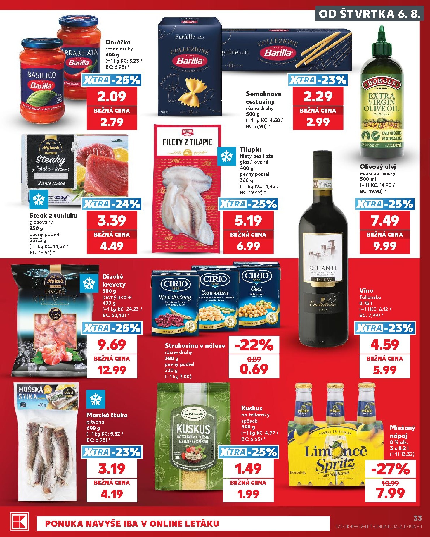 kaufland - Nový Kaufland leták od štvrtka, 06.08.2026 do stredy, 12.08.2026 - page: 33