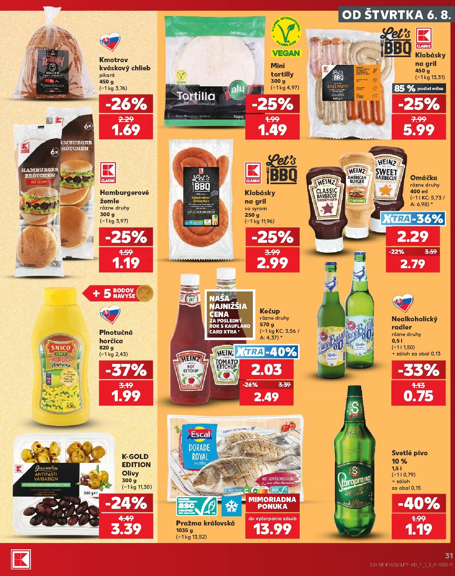 kaufland - Nový Kaufland leták od štvrtka, 06.08.2026 do stredy, 12.08.2026 - page: 31