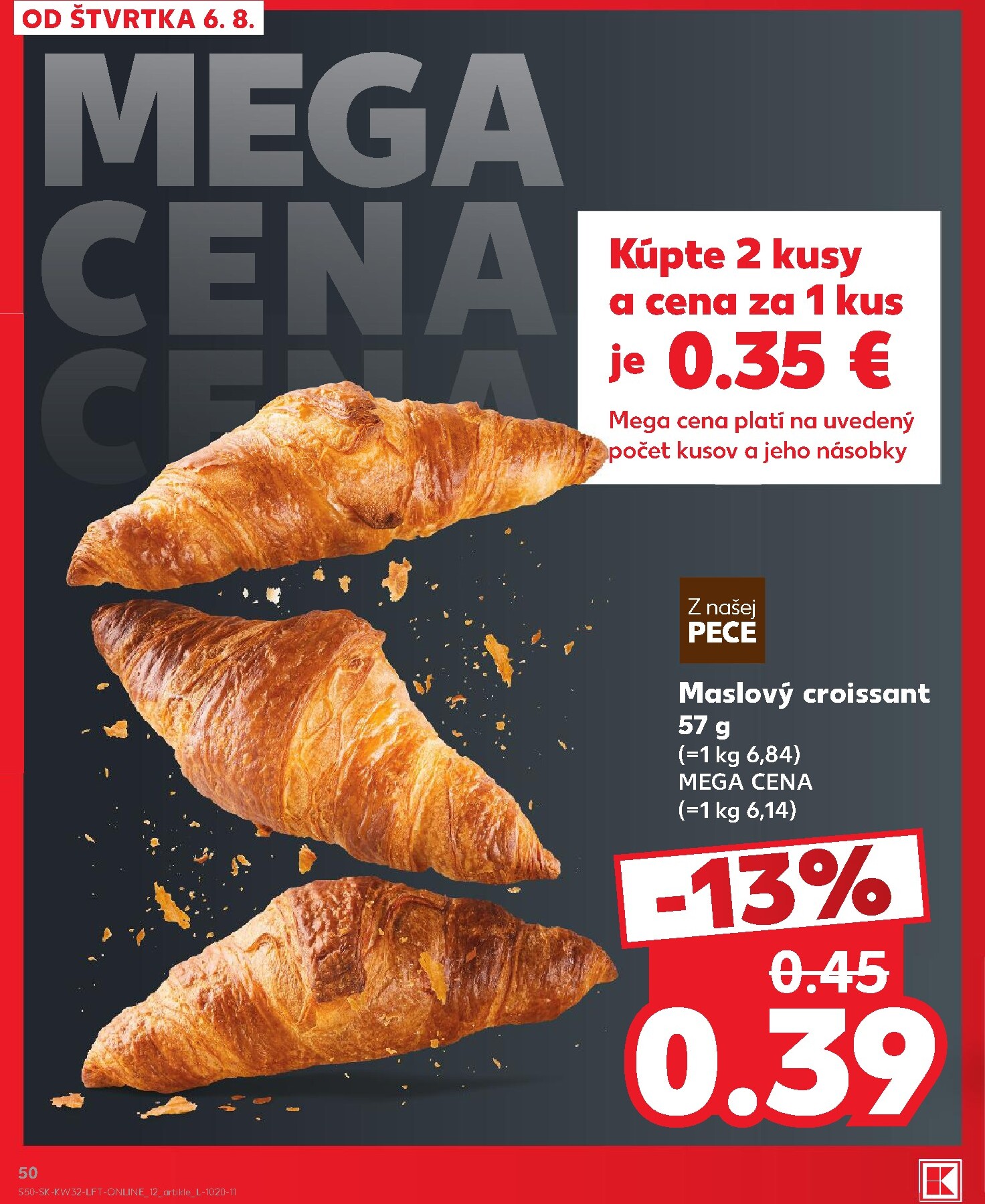 kaufland - Nový Kaufland leták od štvrtka, 06.08.2026 do stredy, 12.08.2026 - page: 50