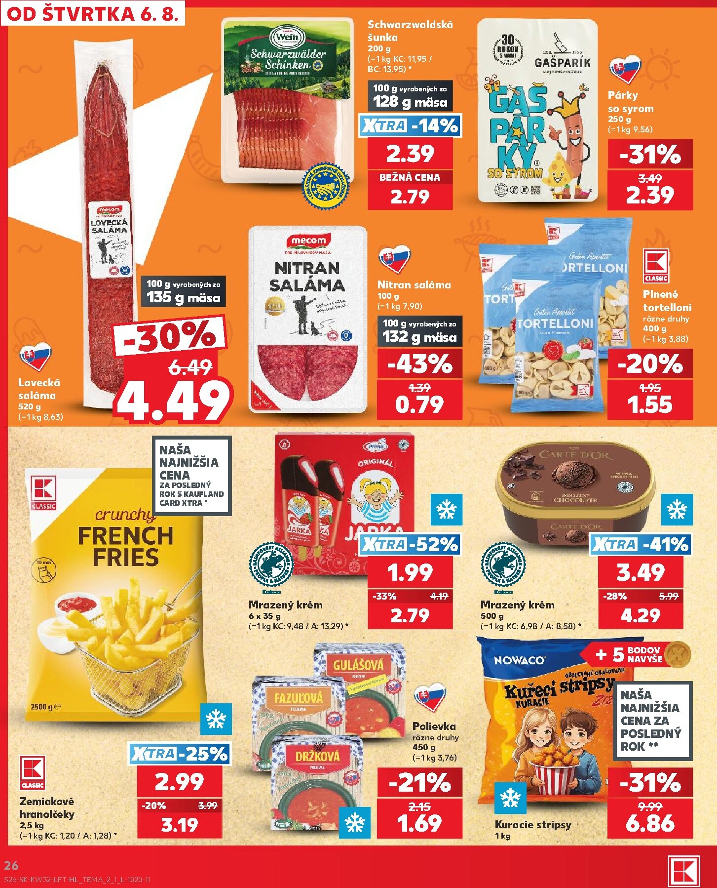 kaufland - Nový Kaufland leták od štvrtka, 06.08.2026 do stredy, 12.08.2026 - page: 26