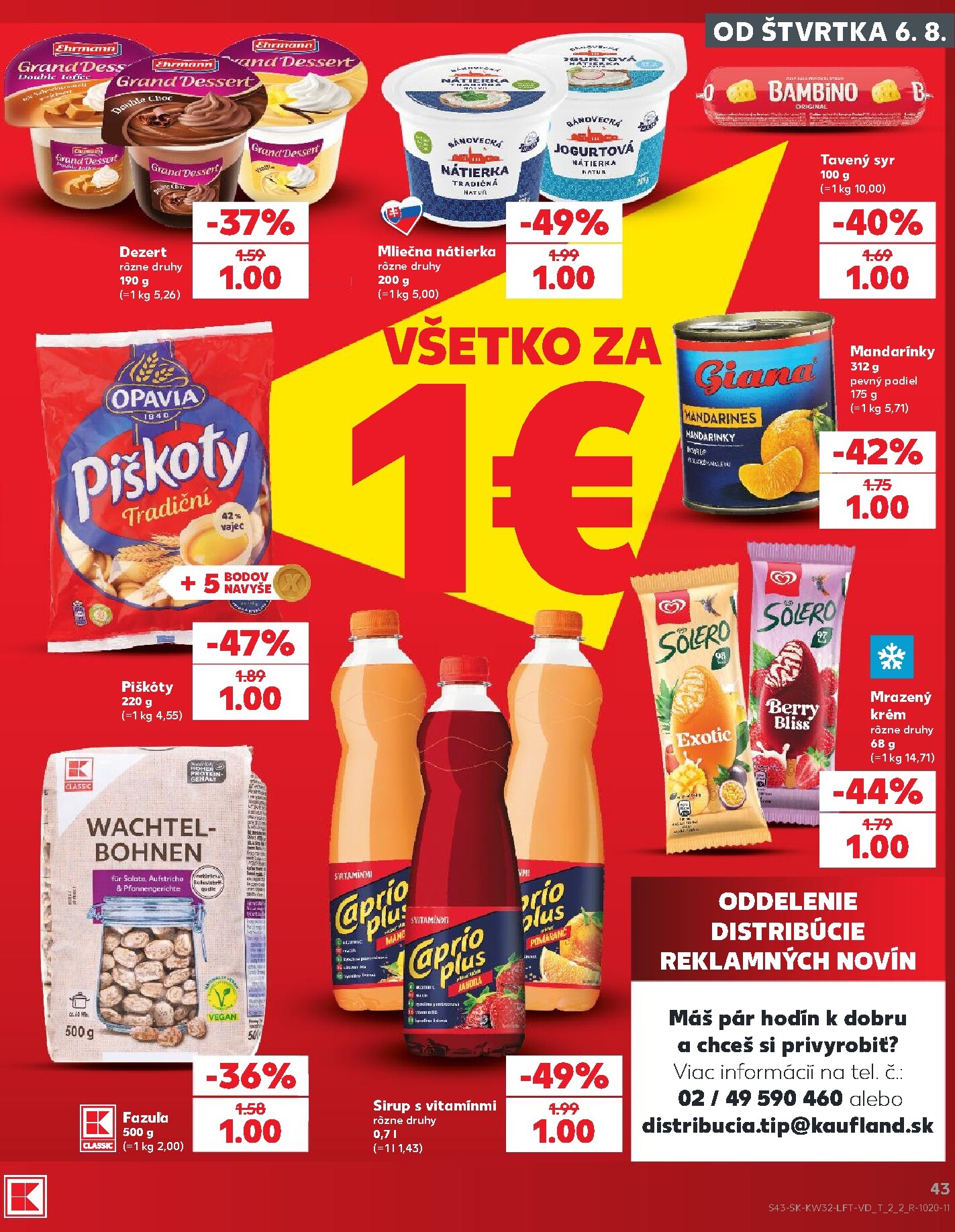 kaufland - Nový Kaufland leták od štvrtka, 06.08.2026 do stredy, 12.08.2026 - page: 43