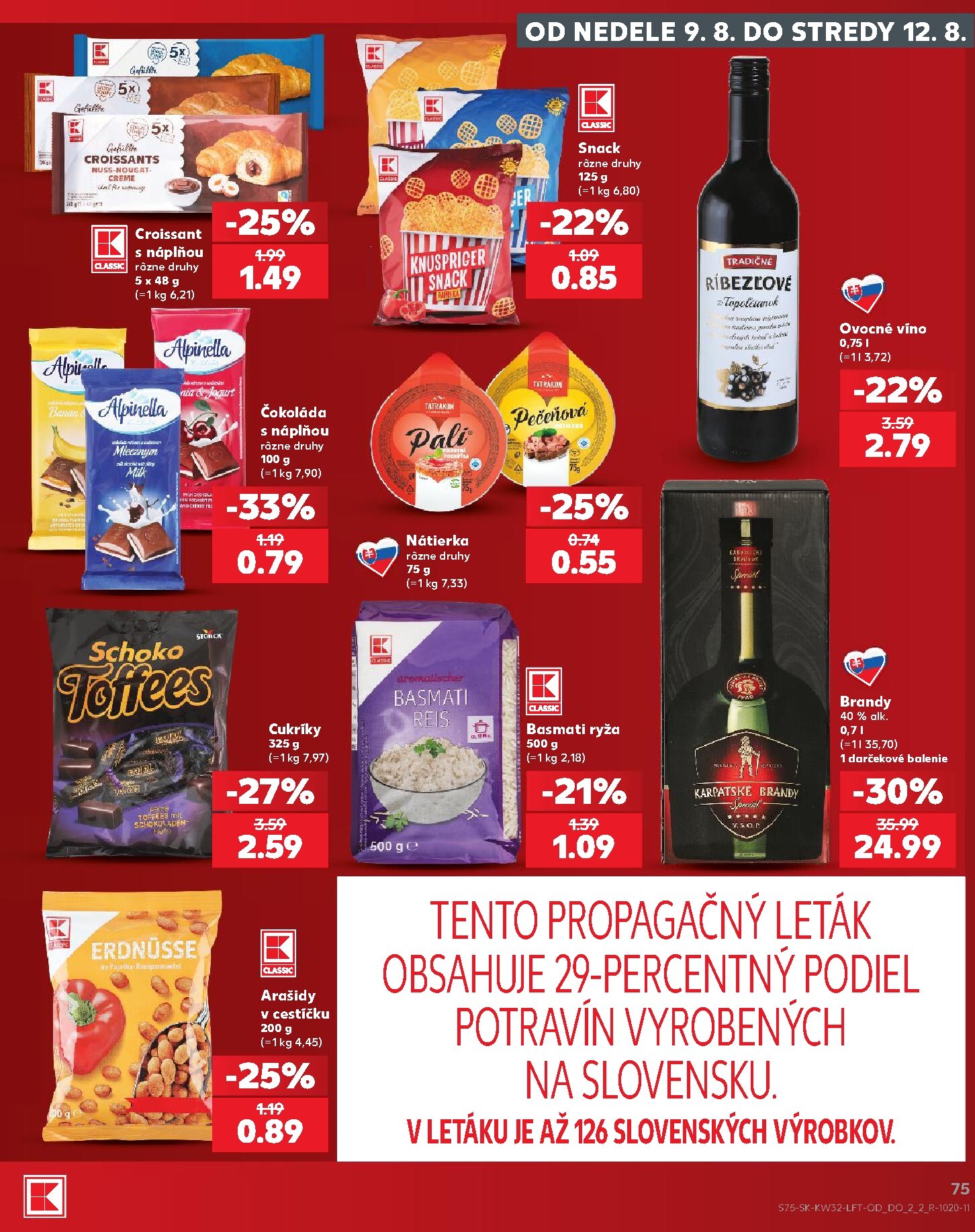 kaufland - Nový Kaufland leták od štvrtka, 06.08.2026 do stredy, 12.08.2026 - page: 75