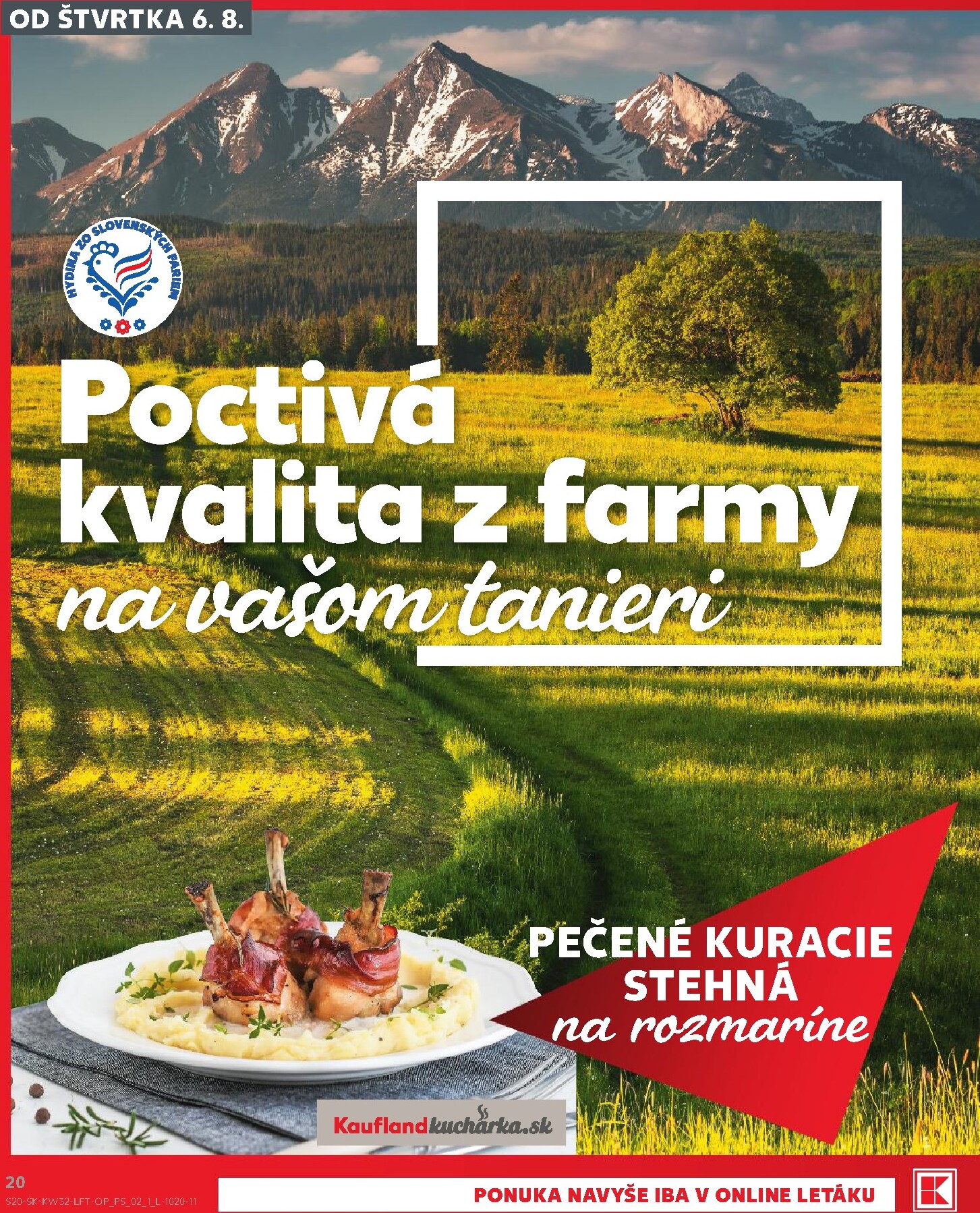 kaufland - Nový Kaufland leták od štvrtka, 06.08.2026 do stredy, 12.08.2026 - page: 20