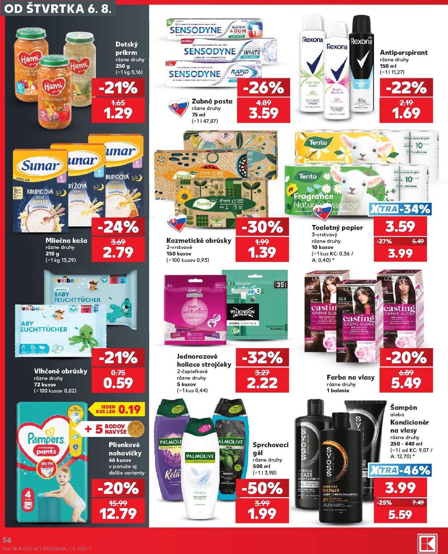 kaufland - Nový Kaufland leták od štvrtka, 06.08.2026 do stredy, 12.08.2026 - page: 56