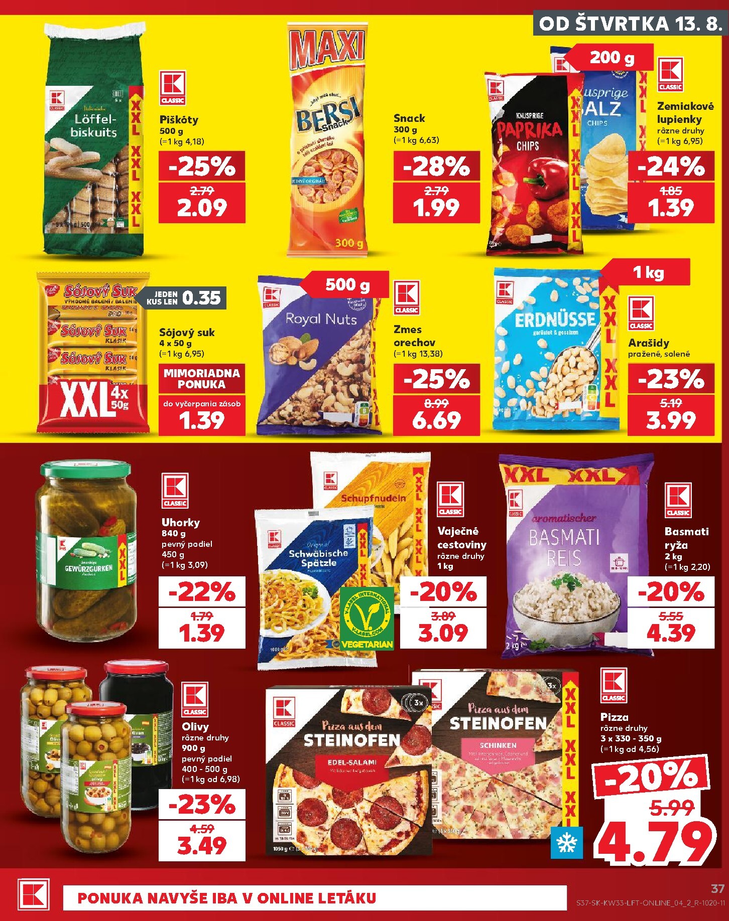kaufland - Nový Kaufland leták od štvrtka, 13.08.2026 do stredy, 19.08.2026 - page: 37