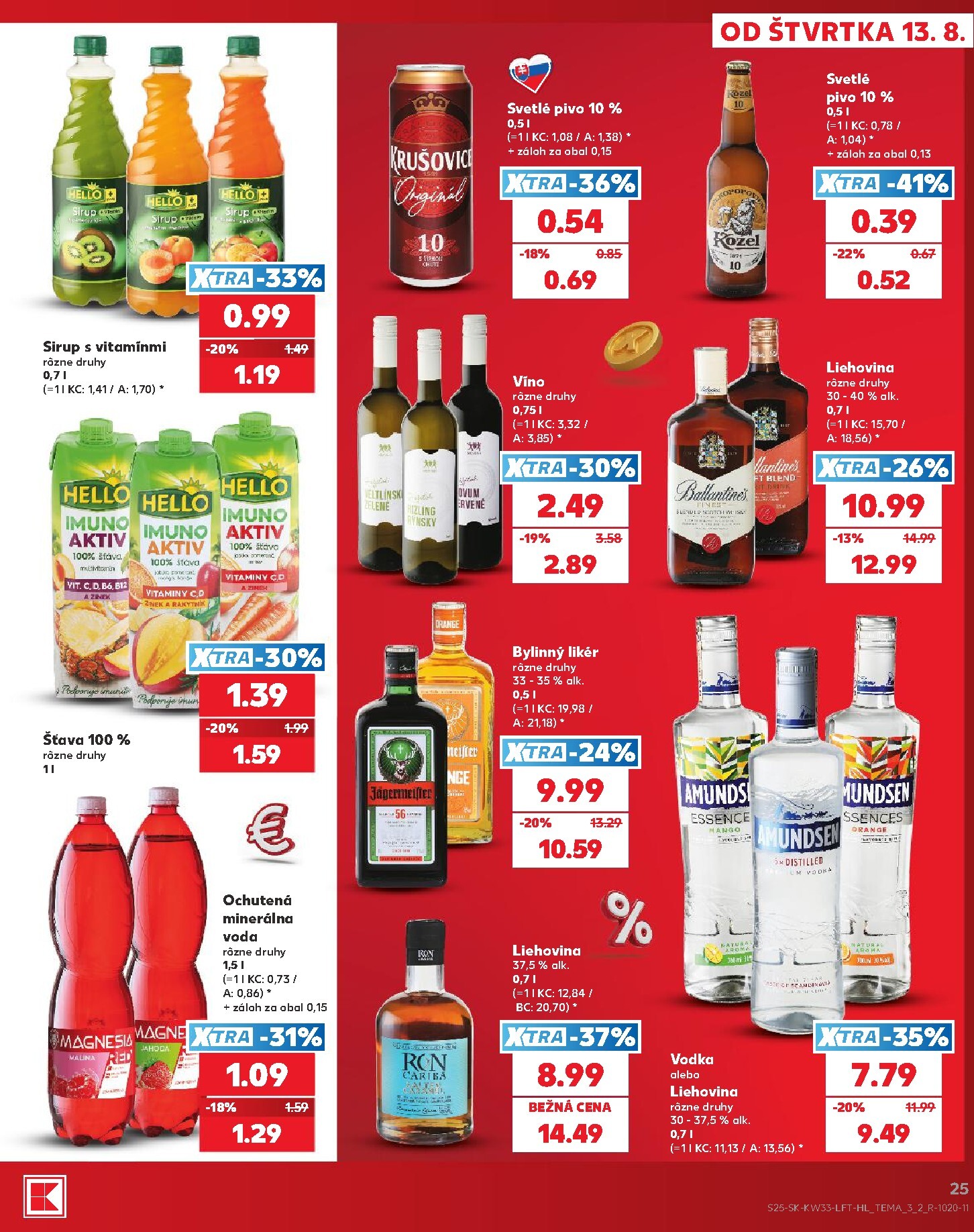 kaufland - Nový Kaufland leták od štvrtka, 13.08.2026 do stredy, 19.08.2026 - page: 25