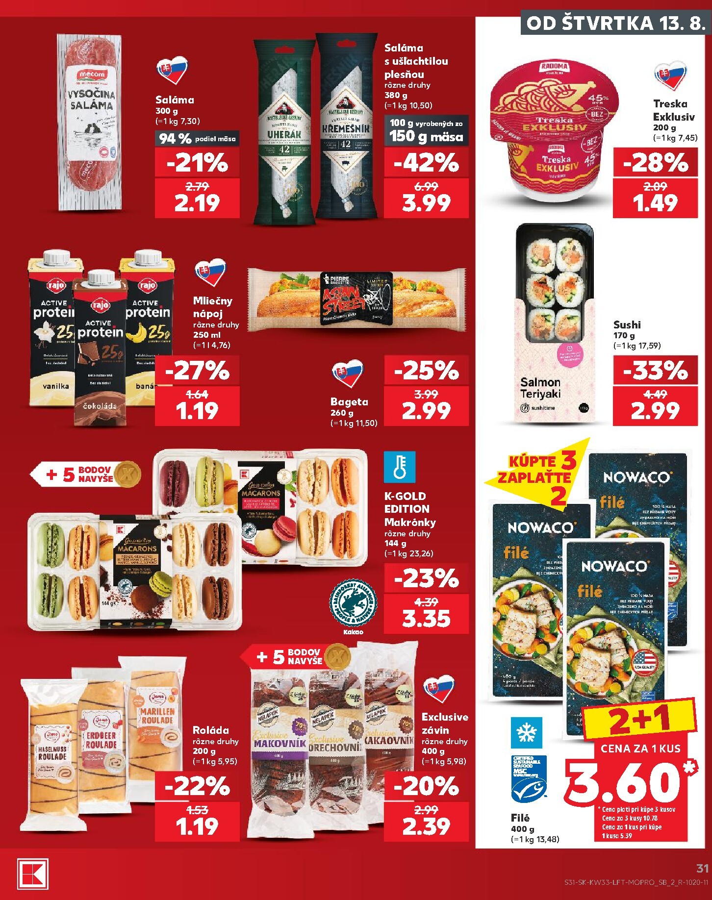 kaufland - Nový Kaufland leták od štvrtka, 13.08.2026 do stredy, 19.08.2026 - page: 31