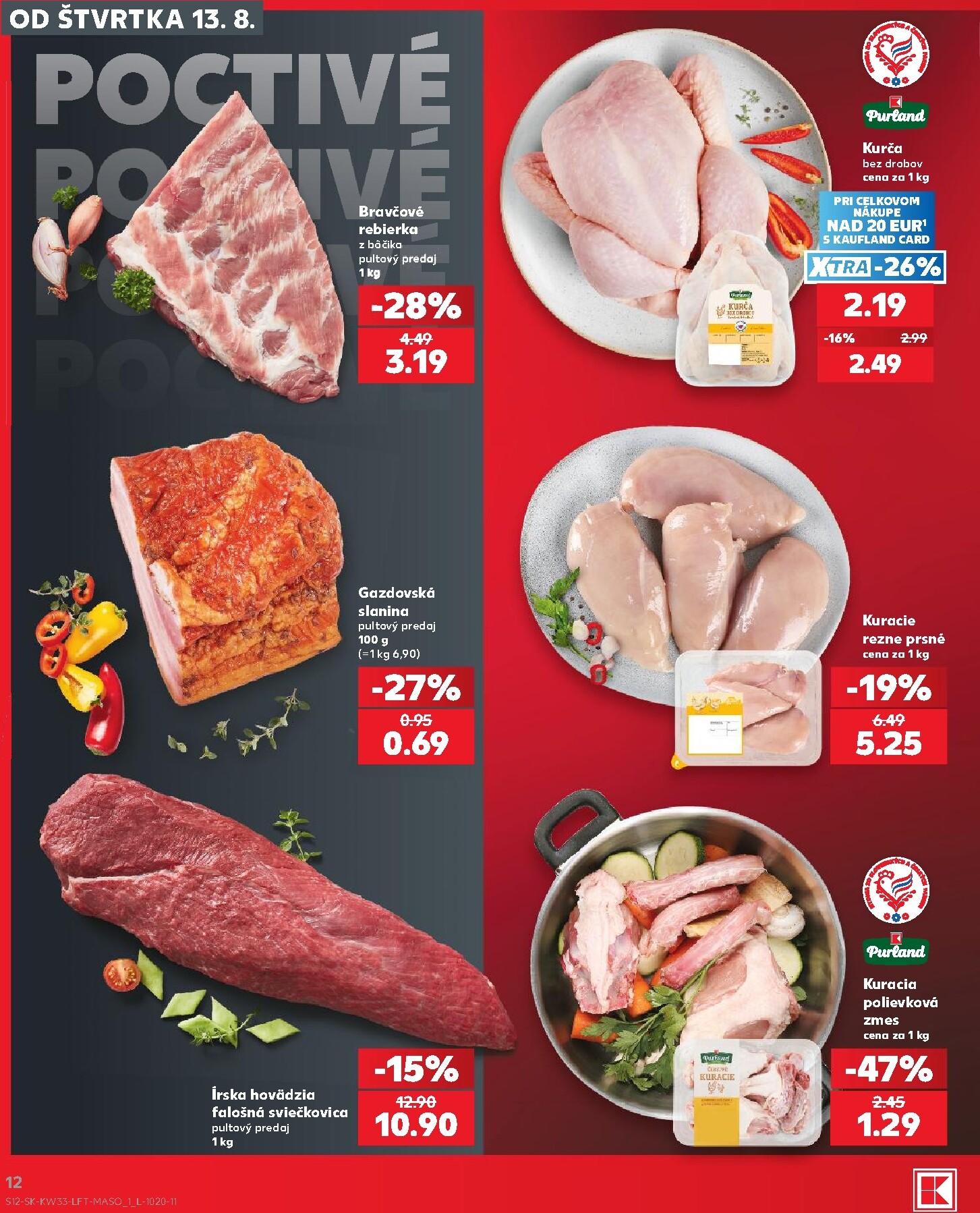 kaufland - Nový Kaufland leták od štvrtka, 13.08.2026 do stredy, 19.08.2026 - page: 12