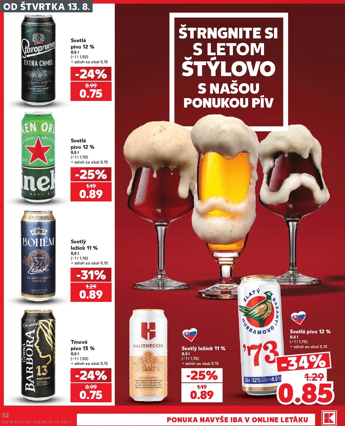 kaufland - Nový Kaufland leták od štvrtka, 13.08.2026 do stredy, 19.08.2026 - page: 52