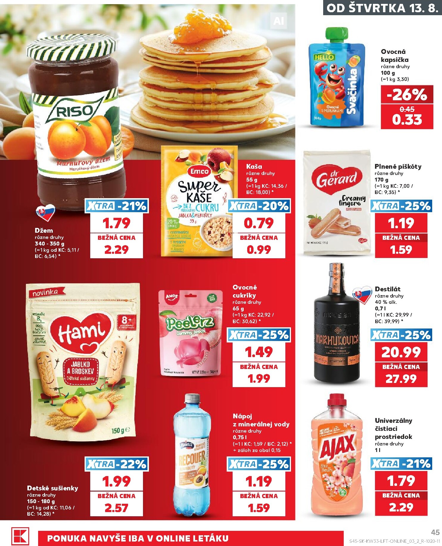 kaufland - Nový Kaufland leták od štvrtka, 13.08.2026 do stredy, 19.08.2026 - page: 45