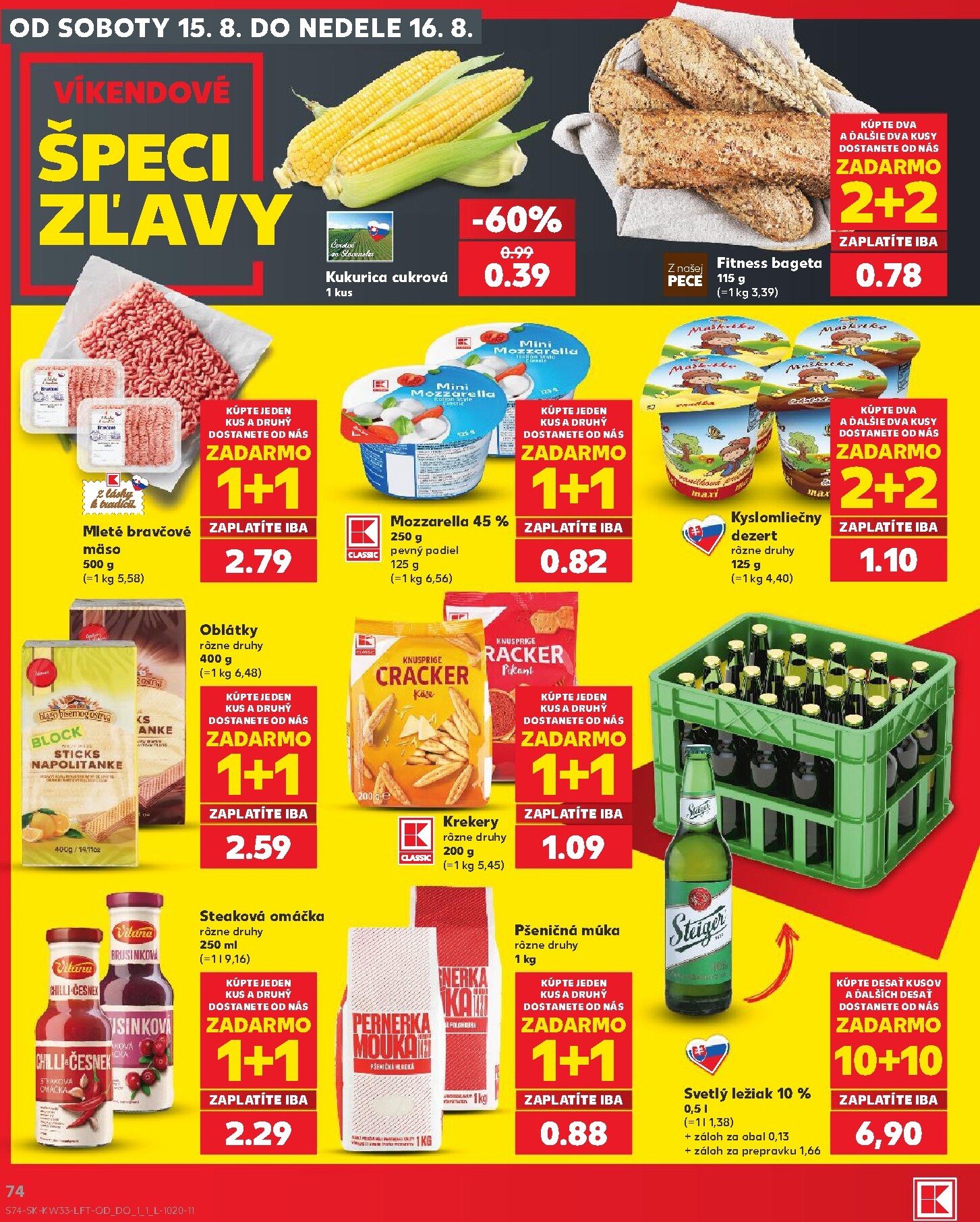 kaufland - Nový Kaufland leták od štvrtka, 13.08.2026 do stredy, 19.08.2026 - page: 74