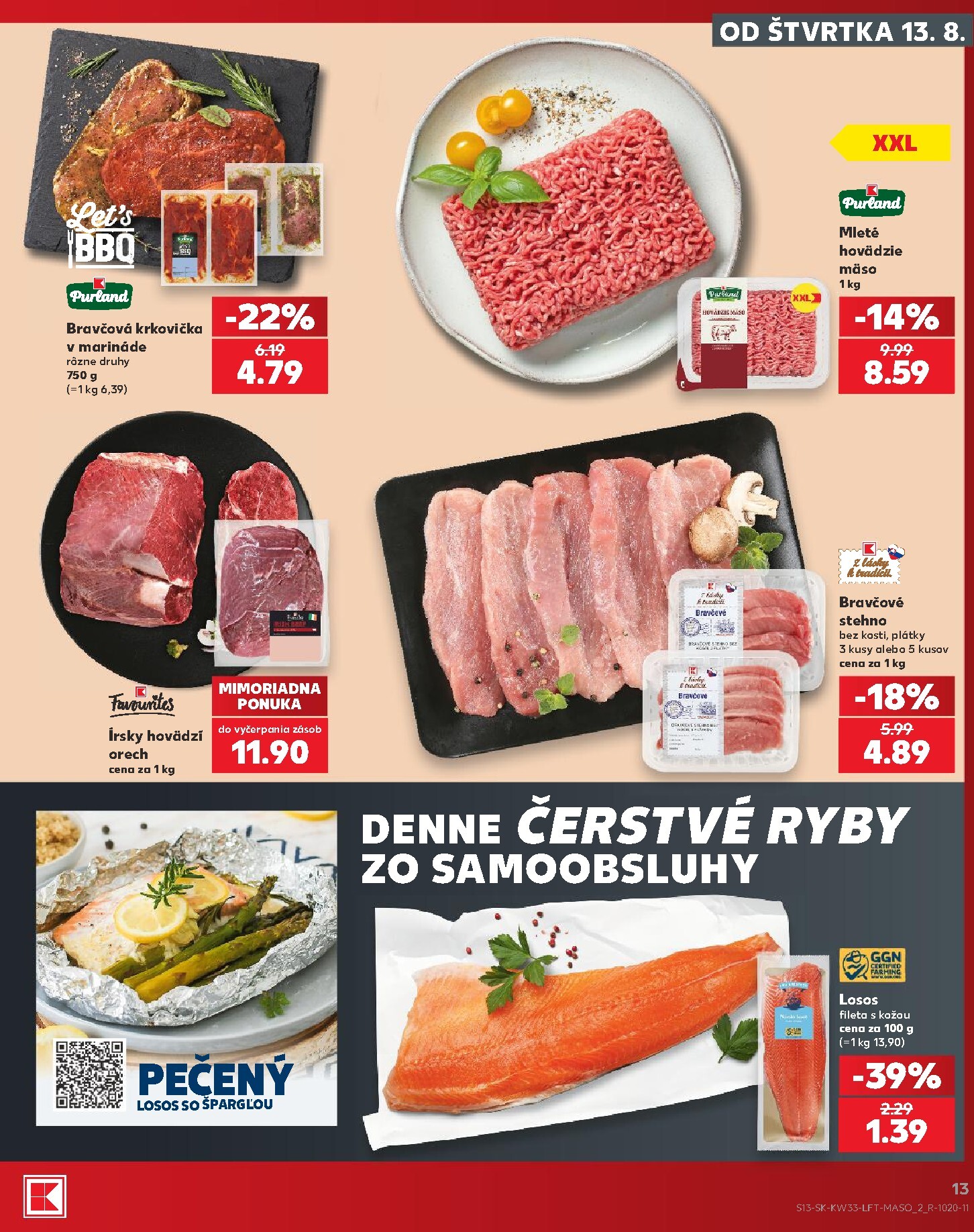 kaufland - Nový Kaufland leták od štvrtka, 13.08.2026 do stredy, 19.08.2026 - page: 13