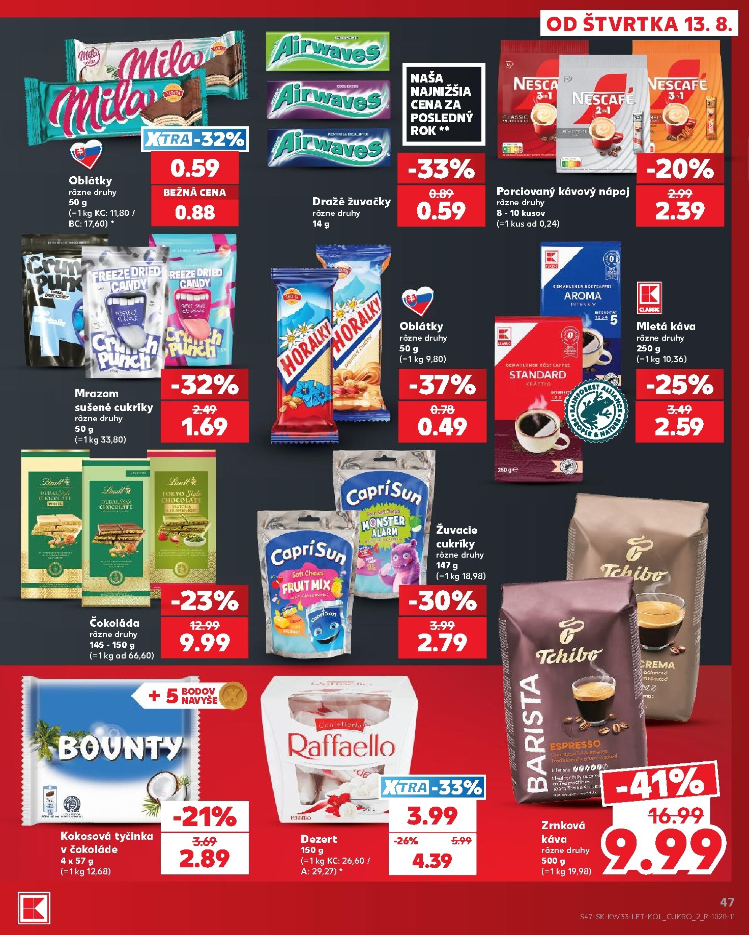 kaufland - Nový Kaufland leták od štvrtka, 13.08.2026 do stredy, 19.08.2026 - page: 47