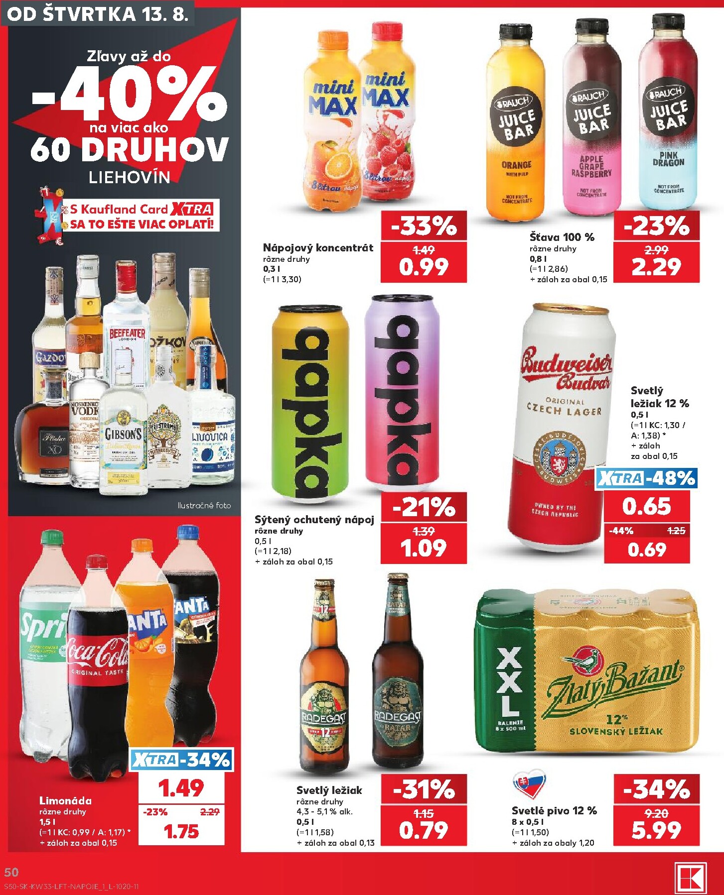 kaufland - Nový Kaufland leták od štvrtka, 13.08.2026 do stredy, 19.08.2026 - page: 50