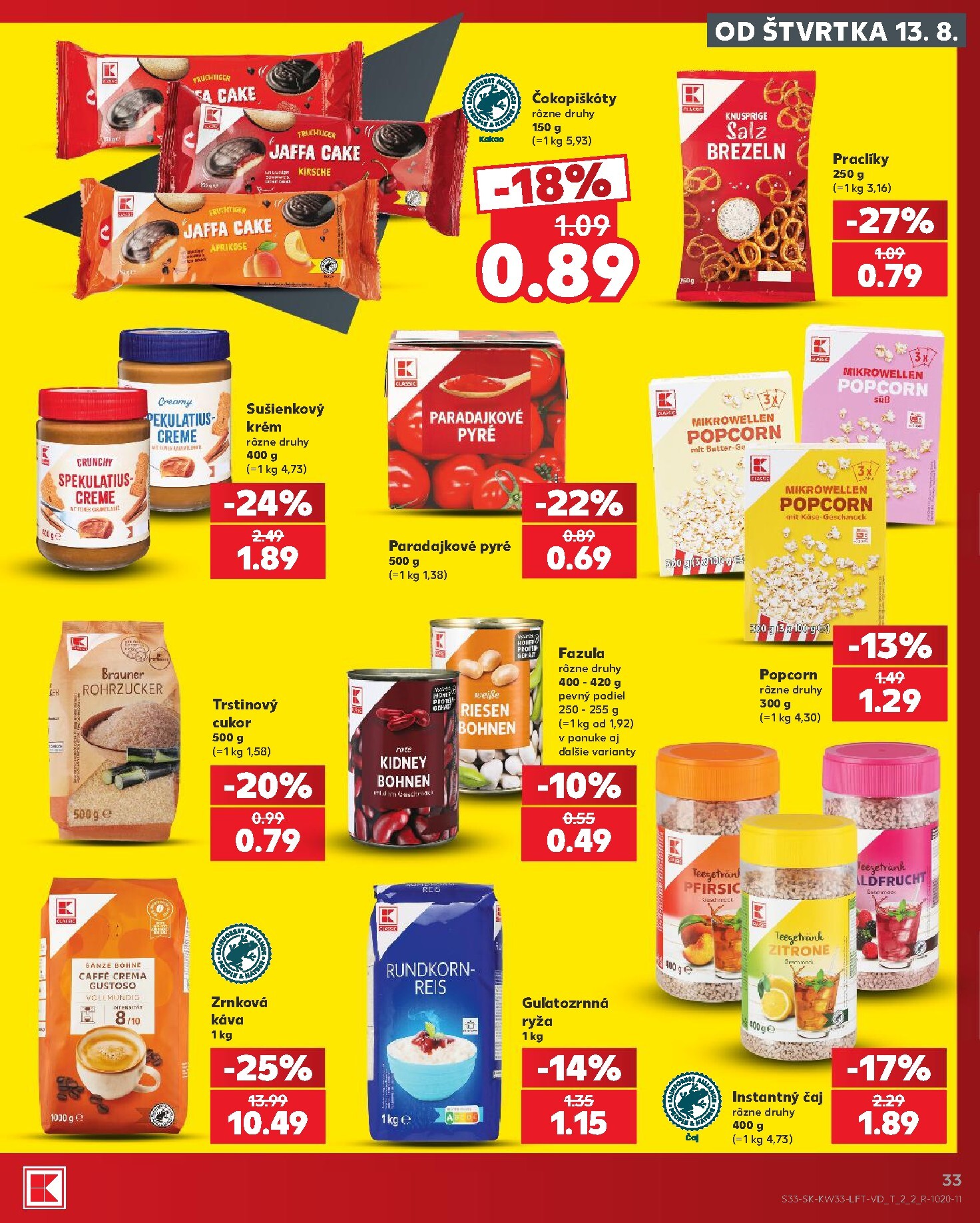 kaufland - Nový Kaufland leták od štvrtka, 13.08.2026 do stredy, 19.08.2026 - page: 33