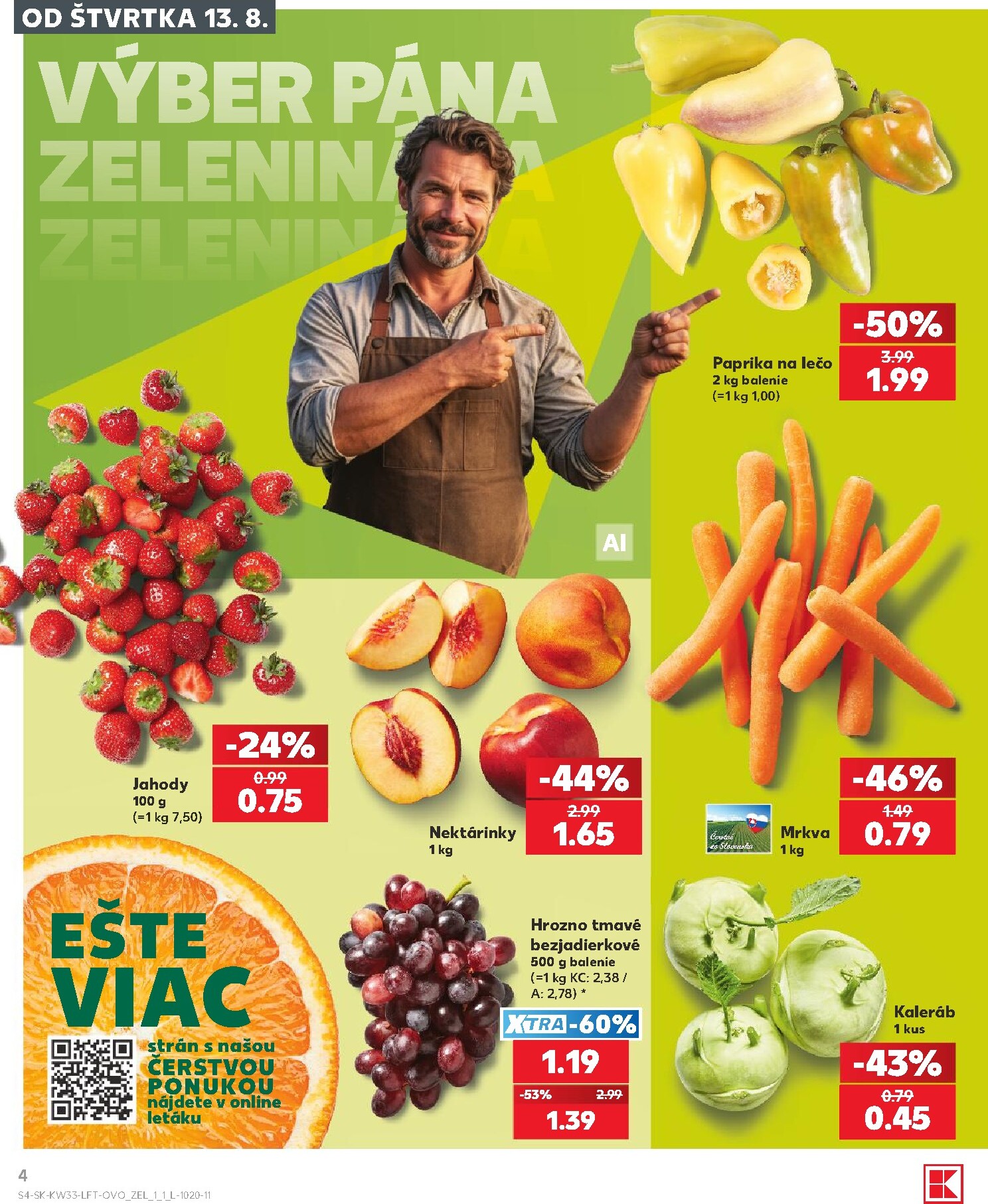 kaufland - Nový Kaufland leták od štvrtka, 13.08.2026 do stredy, 19.08.2026 - page: 4