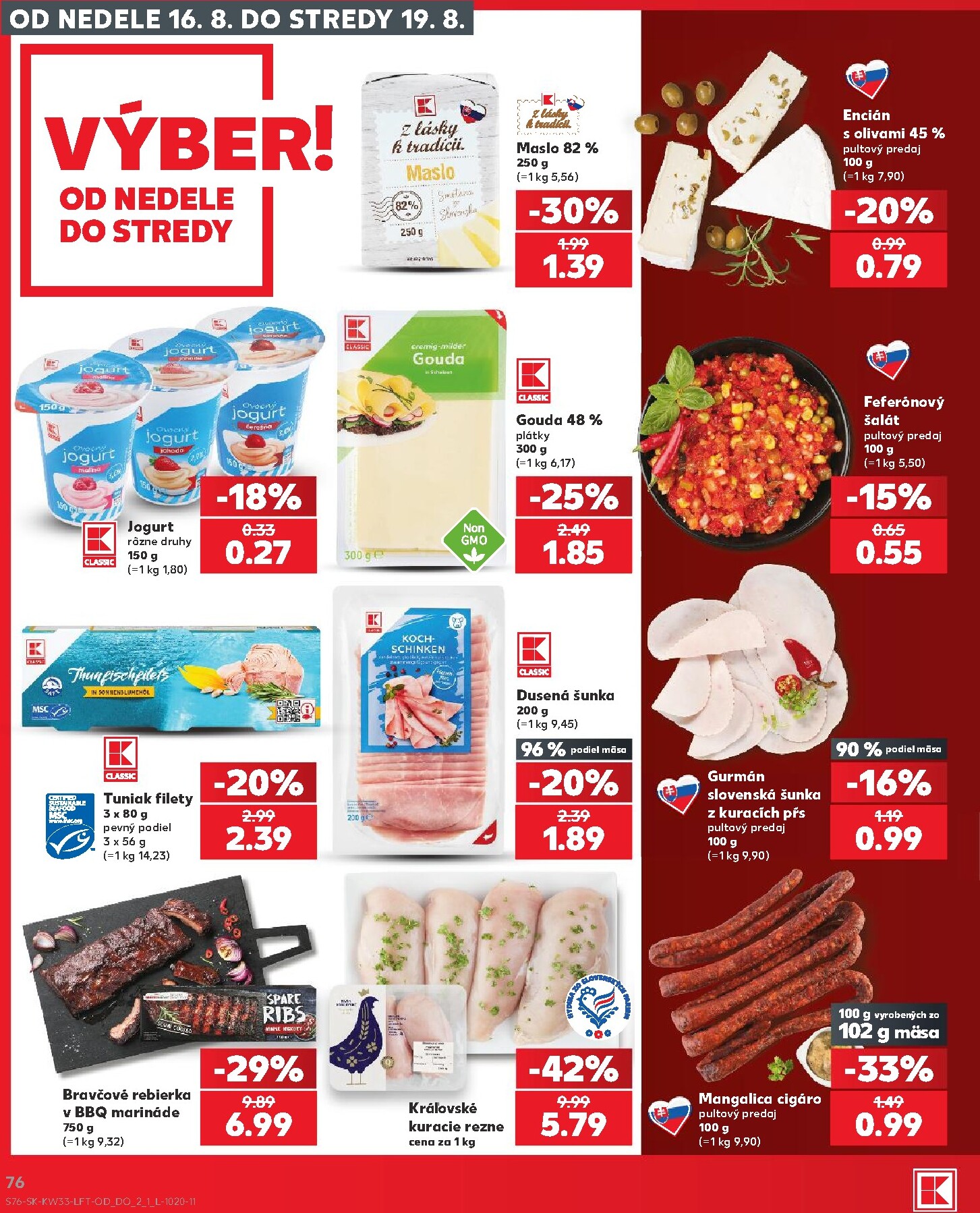 kaufland - Nový Kaufland leták od štvrtka, 13.08.2026 do stredy, 19.08.2026 - page: 76