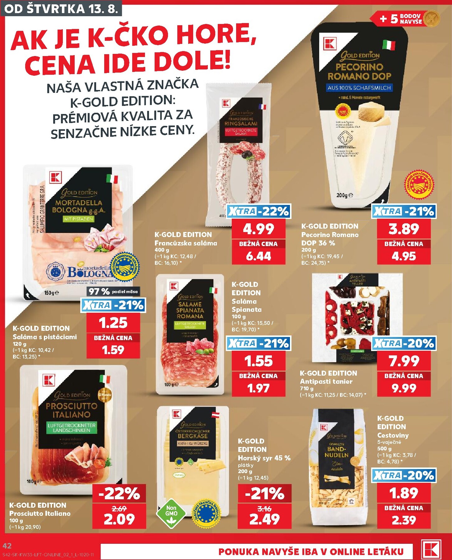 kaufland - Nový Kaufland leták od štvrtka, 13.08.2026 do stredy, 19.08.2026 - page: 42