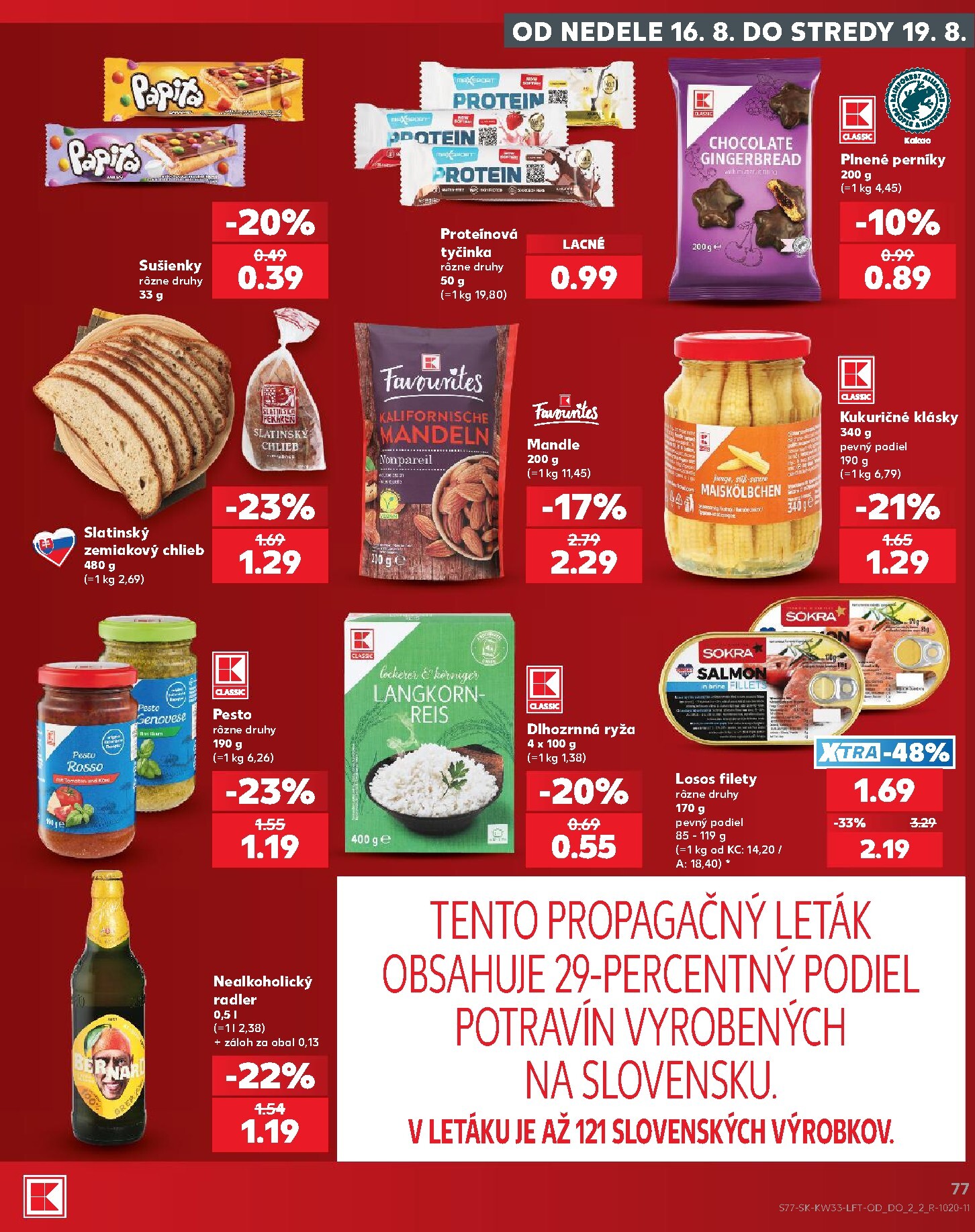 kaufland - Nový Kaufland leták od štvrtka, 13.08.2026 do stredy, 19.08.2026 - page: 77