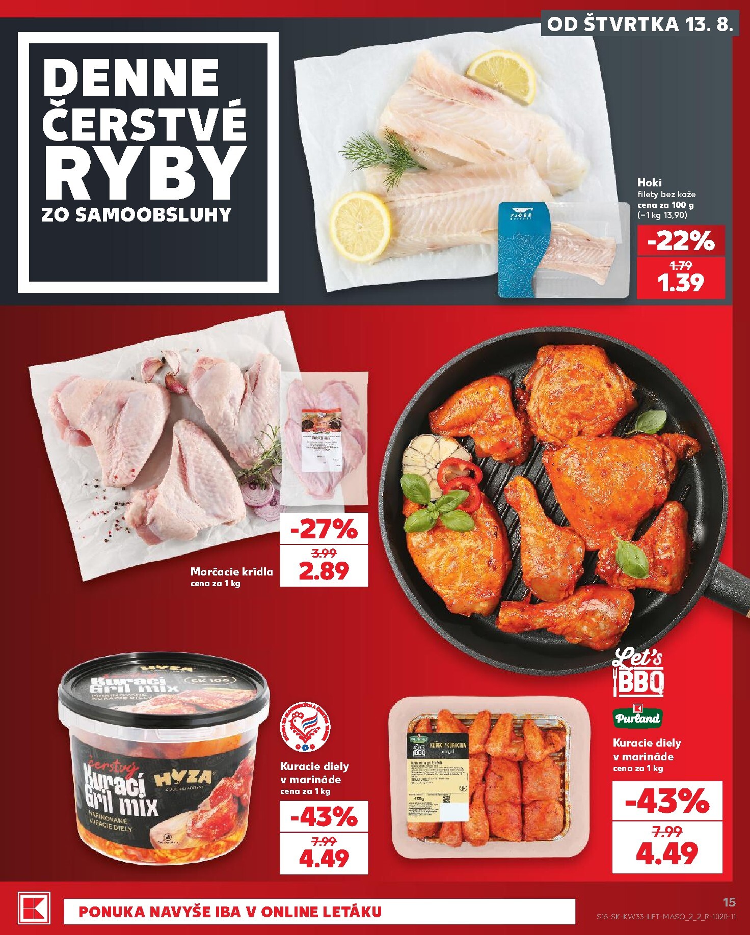 kaufland - Nový Kaufland leták od štvrtka, 13.08.2026 do stredy, 19.08.2026 - page: 15