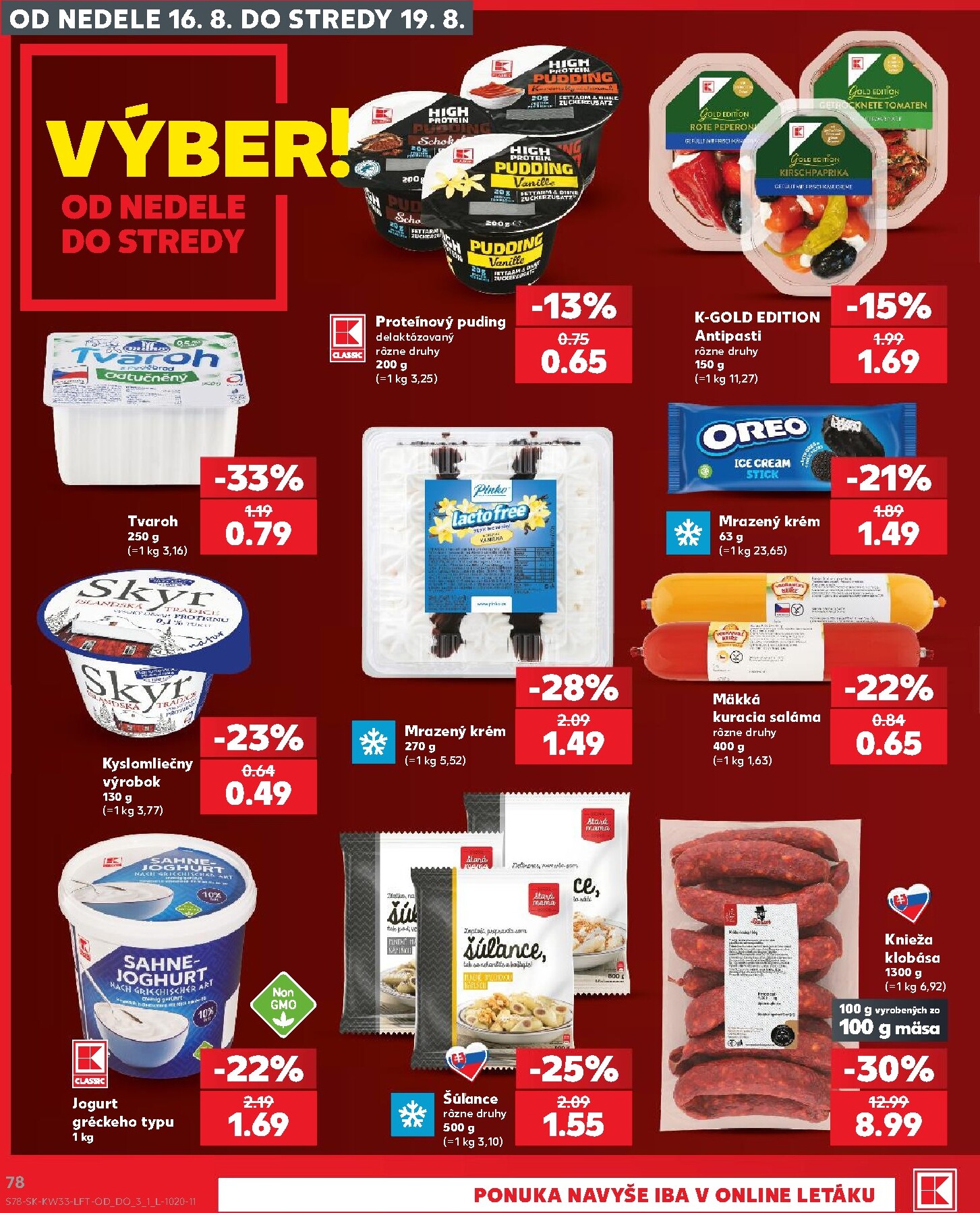 kaufland - Nový Kaufland leták od štvrtka, 13.08.2026 do stredy, 19.08.2026 - page: 78