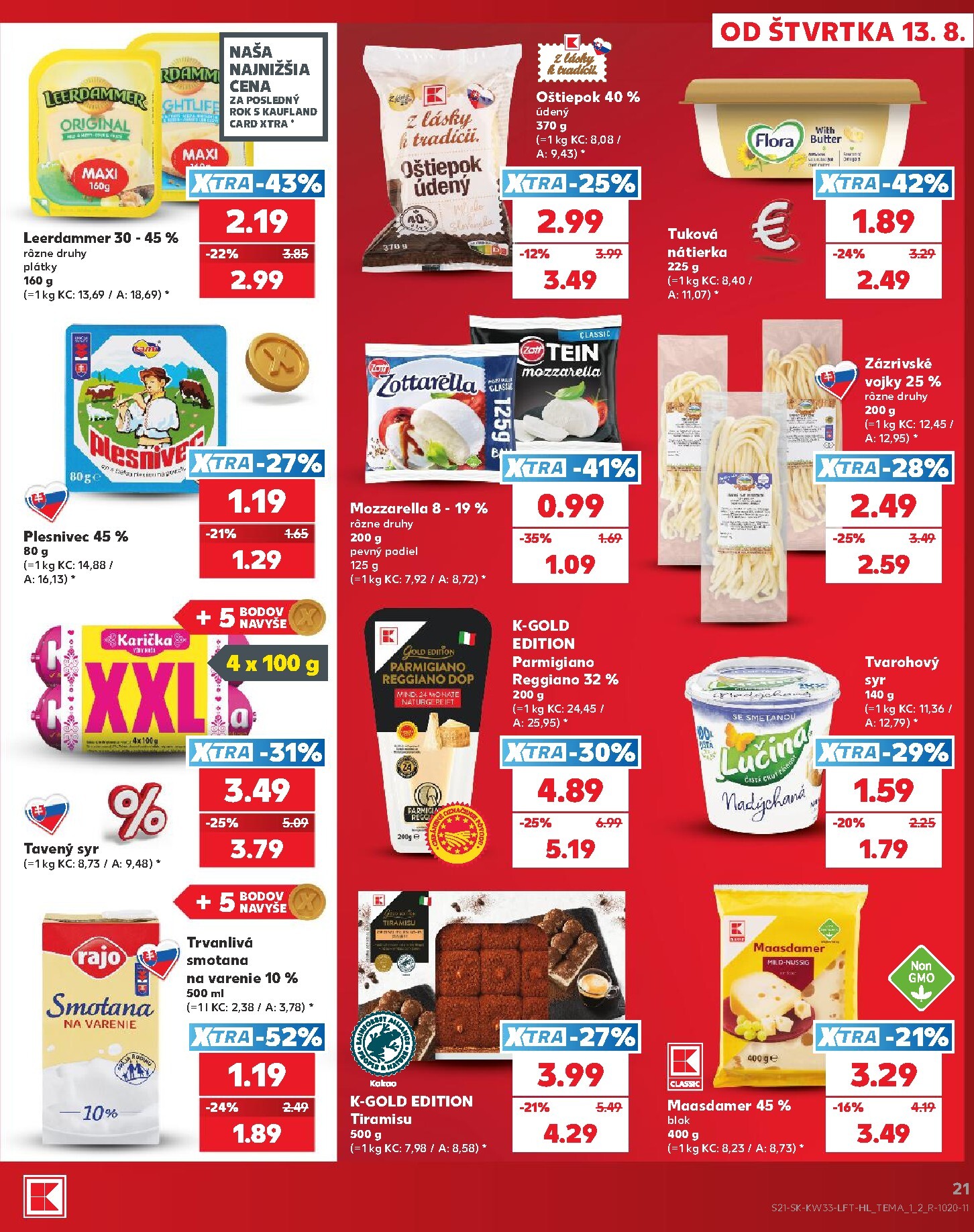 kaufland - Nový Kaufland leták od štvrtka, 13.08.2026 do stredy, 19.08.2026 - page: 21
