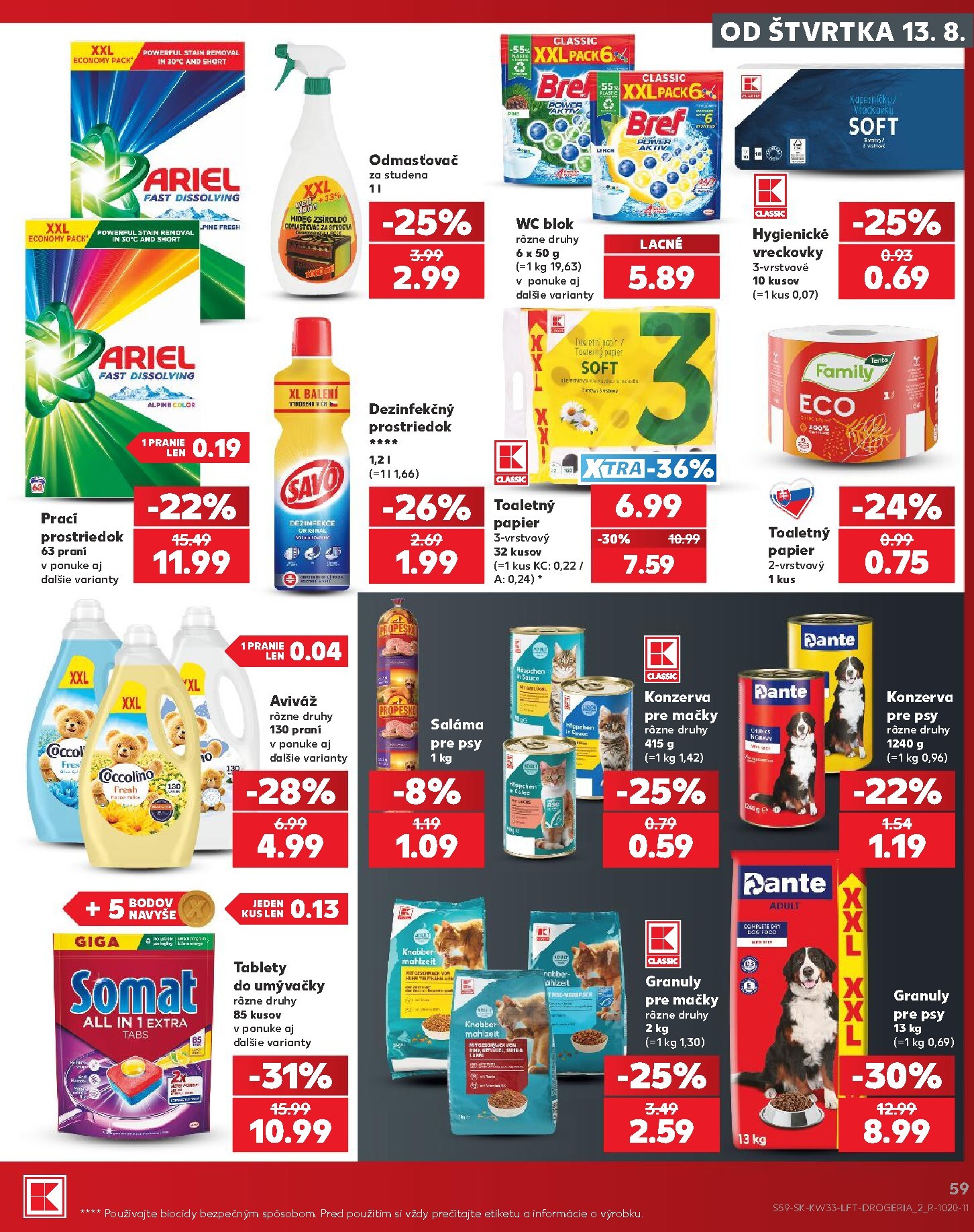kaufland - Nový Kaufland leták od štvrtka, 13.08.2026 do stredy, 19.08.2026 - page: 59