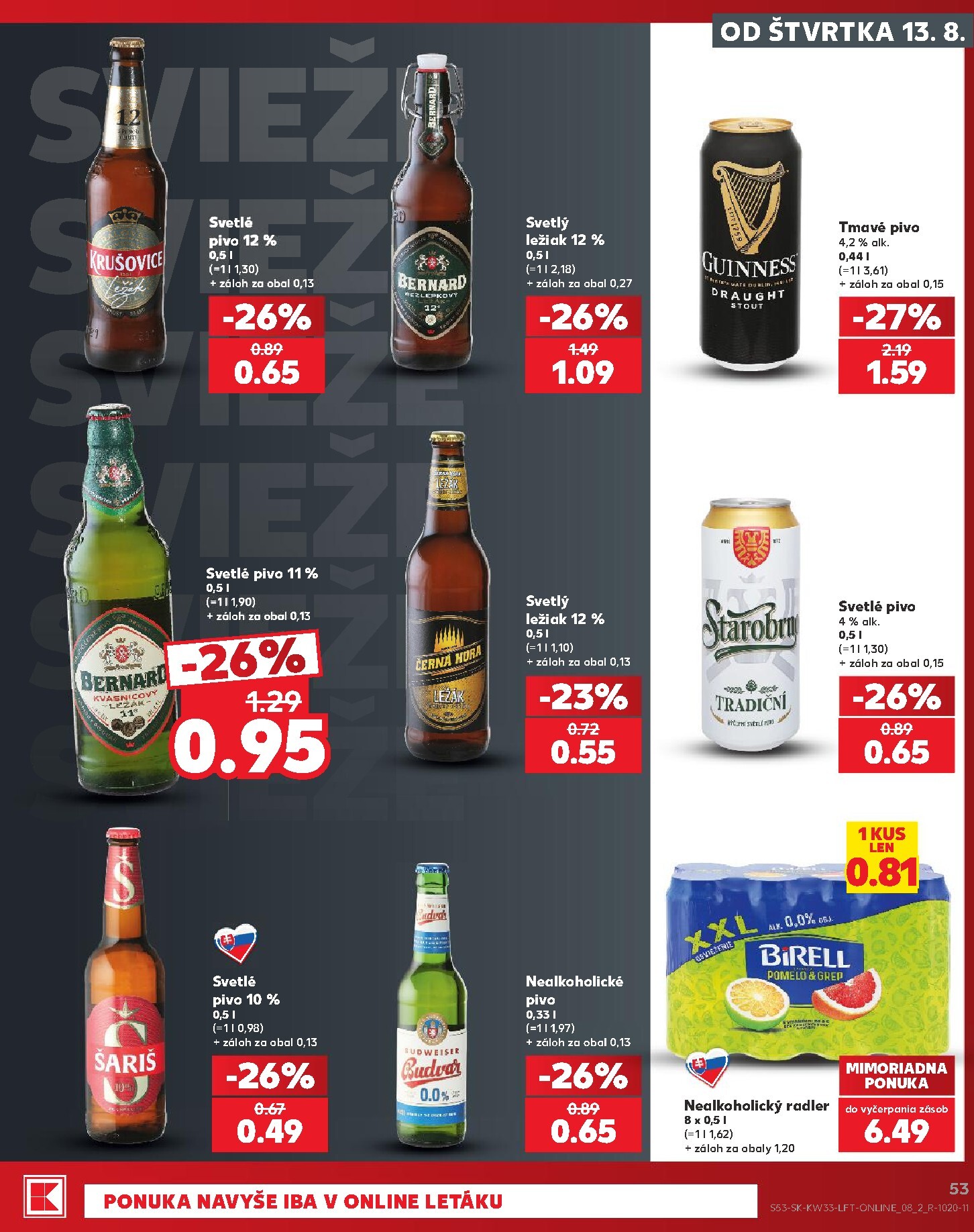 kaufland - Nový Kaufland leták od štvrtka, 13.08.2026 do stredy, 19.08.2026 - page: 53