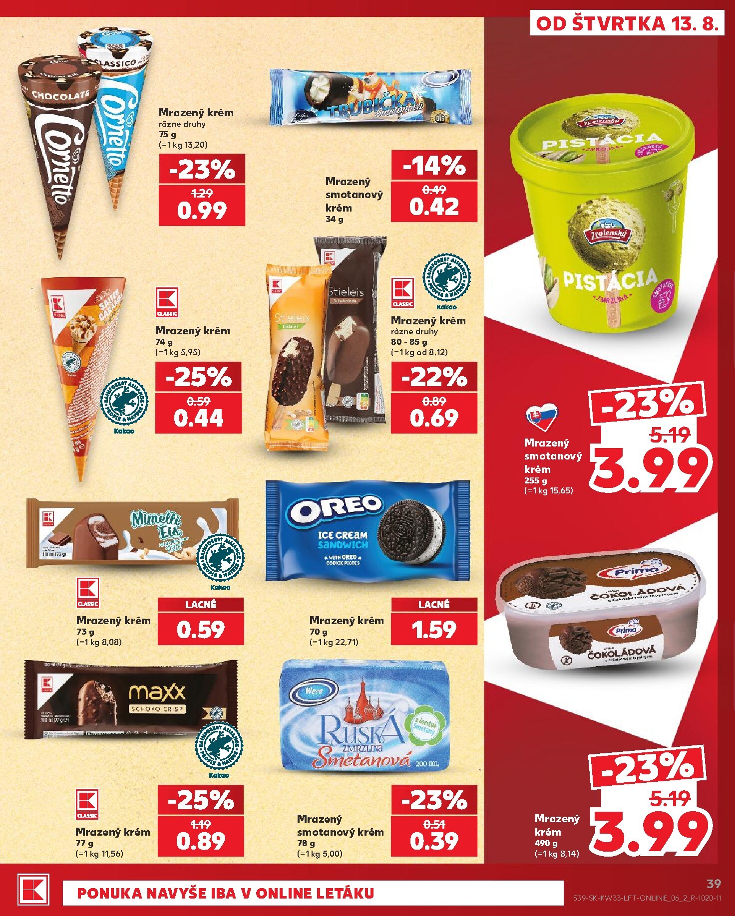kaufland - Nový Kaufland leták od štvrtka, 13.08.2026 do stredy, 19.08.2026 - page: 39