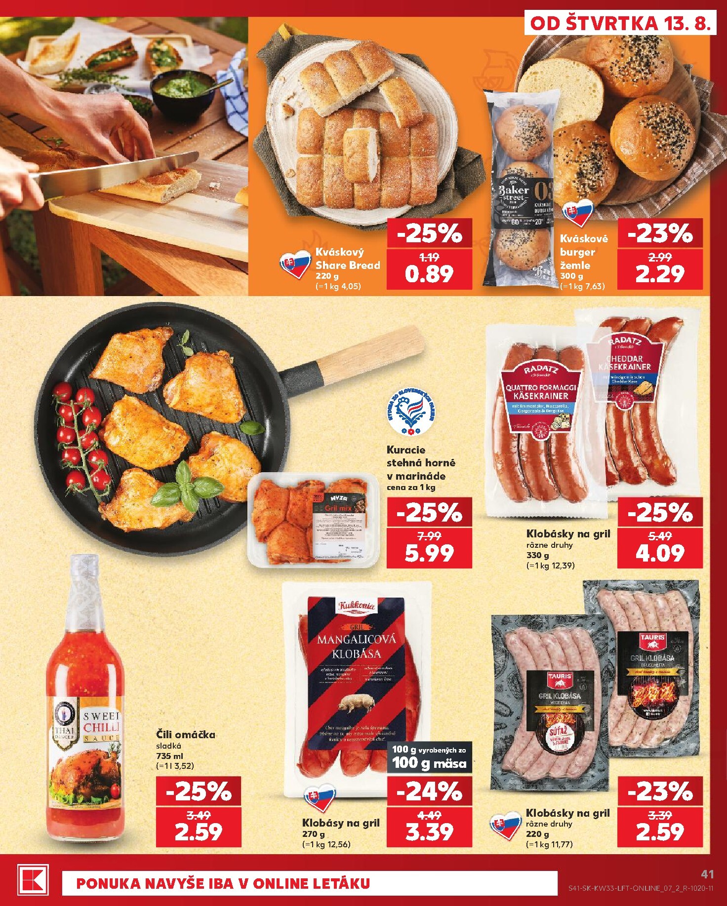 kaufland - Nový Kaufland leták od štvrtka, 13.08.2026 do stredy, 19.08.2026 - page: 41